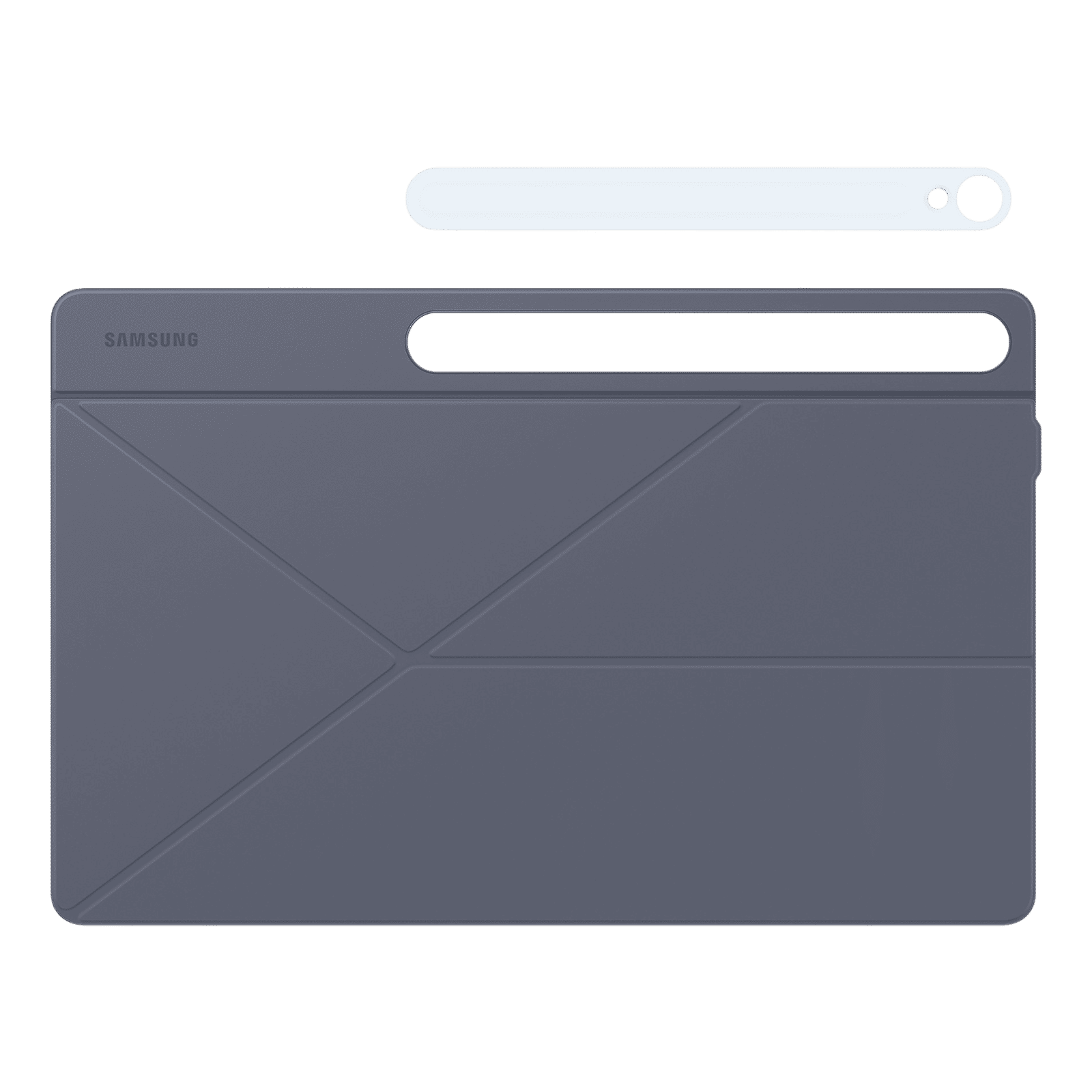 SAMSUNG EF-BX620PLEG Polyurethane Flip Cover for Galaxy Tab S10 FE Plus (Magnetically Attachable, Blue)_6