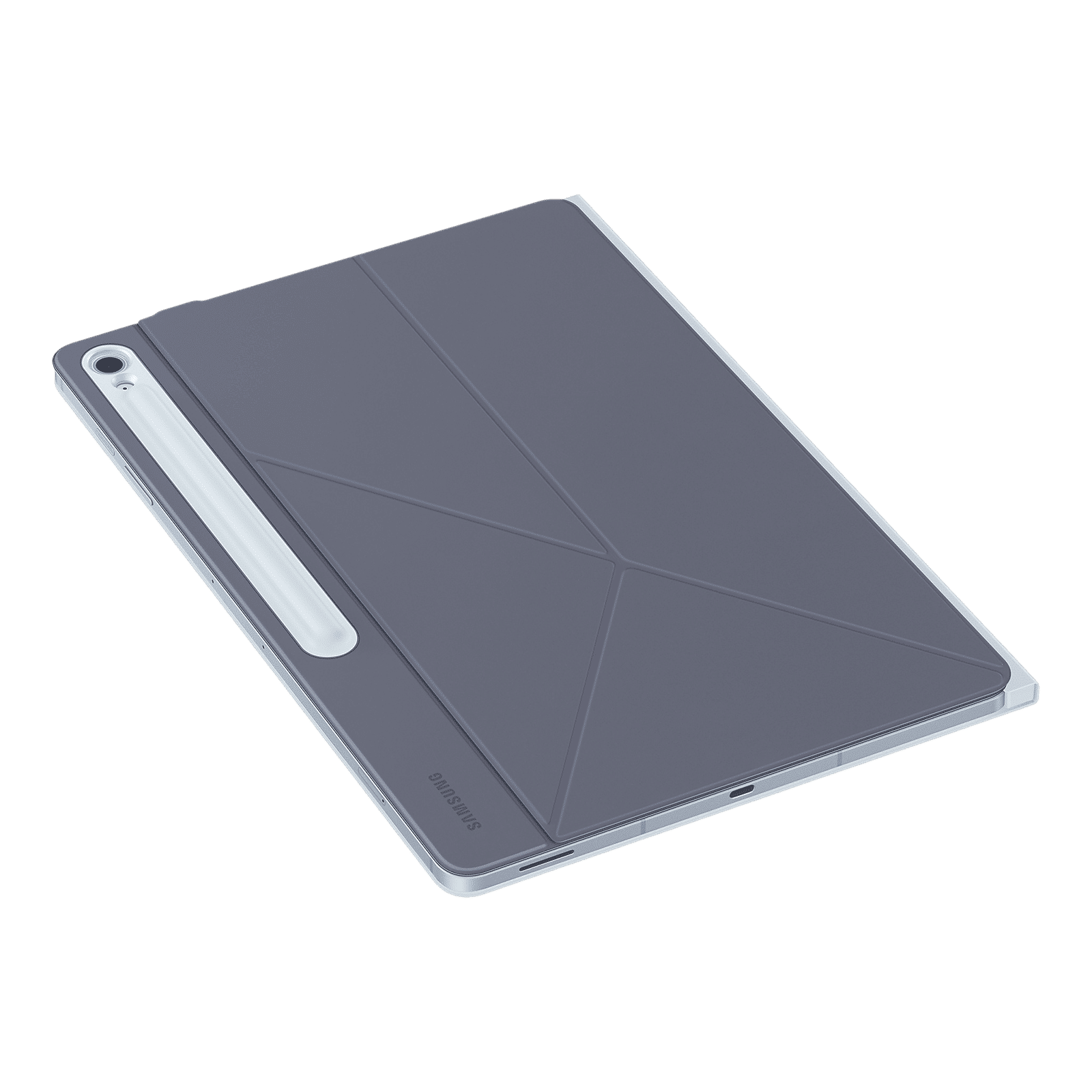 SAMSUNG EF-BX620PLEG Polyurethane Flip Cover for Galaxy Tab S10 FE Plus (Magnetically Attachable, Blue)_7