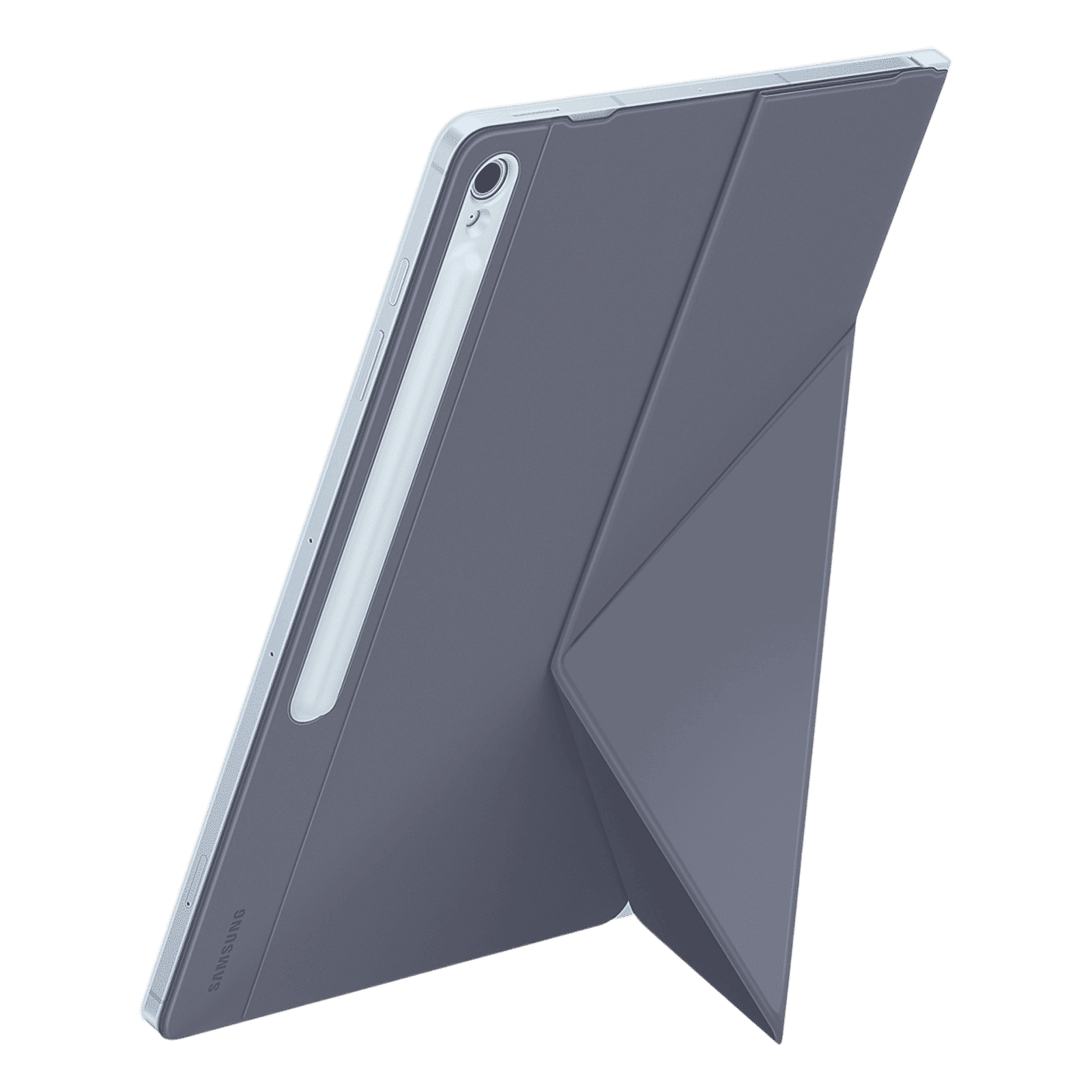 SAMSUNG EF-BX620PLEG Polyurethane Flip Cover for Galaxy Tab S10 FE Plus (Magnetically Attachable, Blue)_8