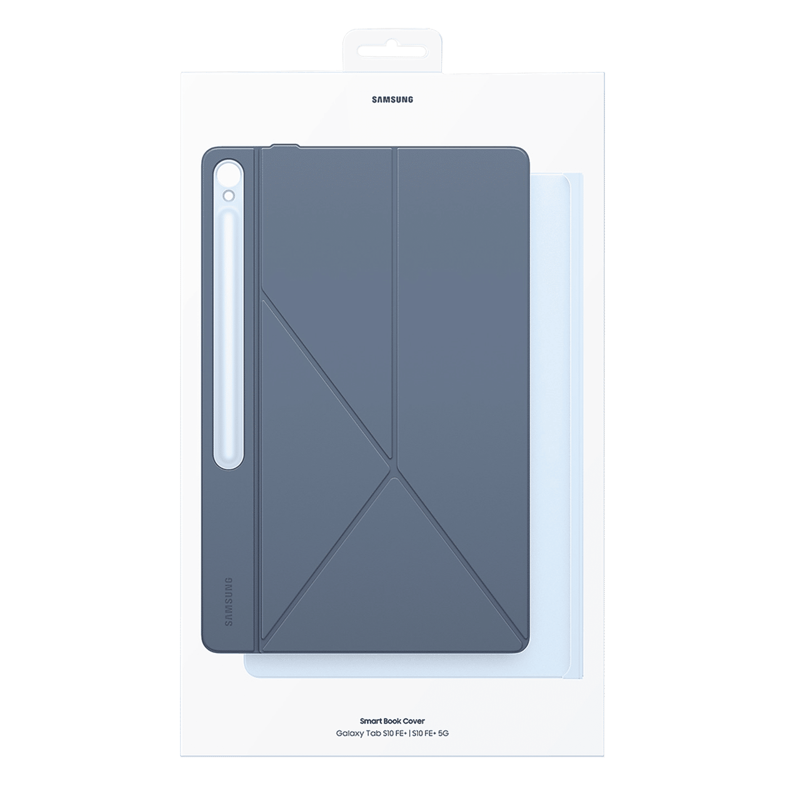 SAMSUNG EF-BX620PLEG Polyurethane Flip Cover for Galaxy Tab S10 FE Plus (Magnetically Attachable, Blue)_12