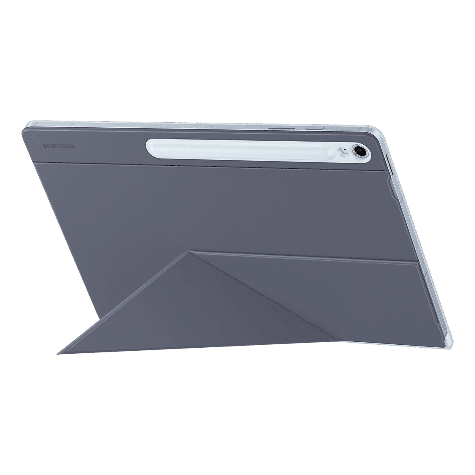 SAMSUNG EF-BX620PLEG Polyurethane Flip Cover for Galaxy Tab S10 FE Plus (Magnetically Attachable, Blue)_2