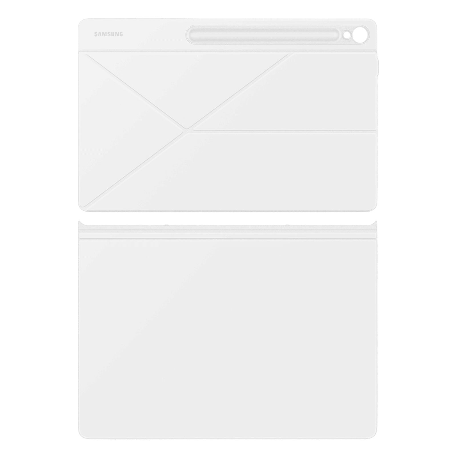 SAMSUNG EF-BX620PWEG Polyurethane Flip Cover for Galaxy Tab S10 FE Plus (Magnetically Attachable, White)_5