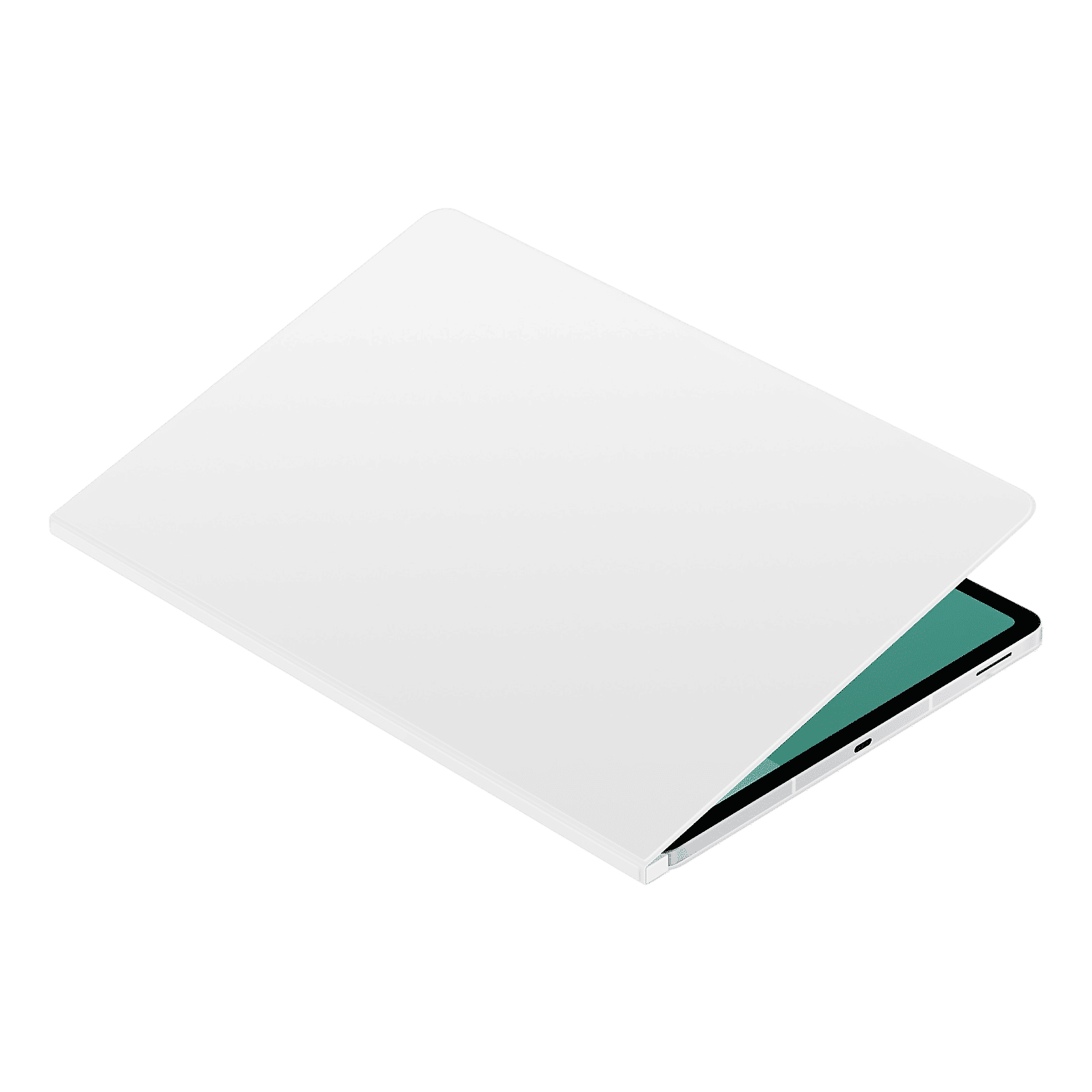 SAMSUNG EF-BX620PWEG Polyurethane Flip Cover for Galaxy Tab S10 FE Plus (Magnetically Attachable, White)_10