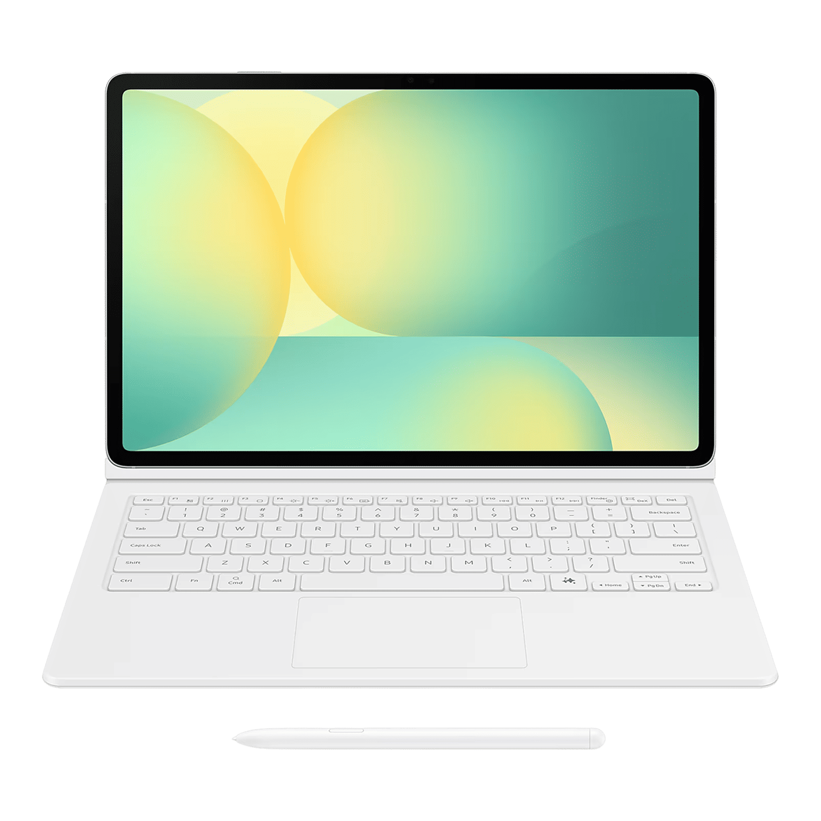 SAMSUNG EF-BX620PWEG Keyboard Folio Case for Galaxy Tab S10 FE Plus (Magnetically Attachable, White) SAMSUNG EF-BX620PWEG Keyboard Folio Case for Galaxy Tab S10 FE Plus (Magnetically Attachable, White)_9