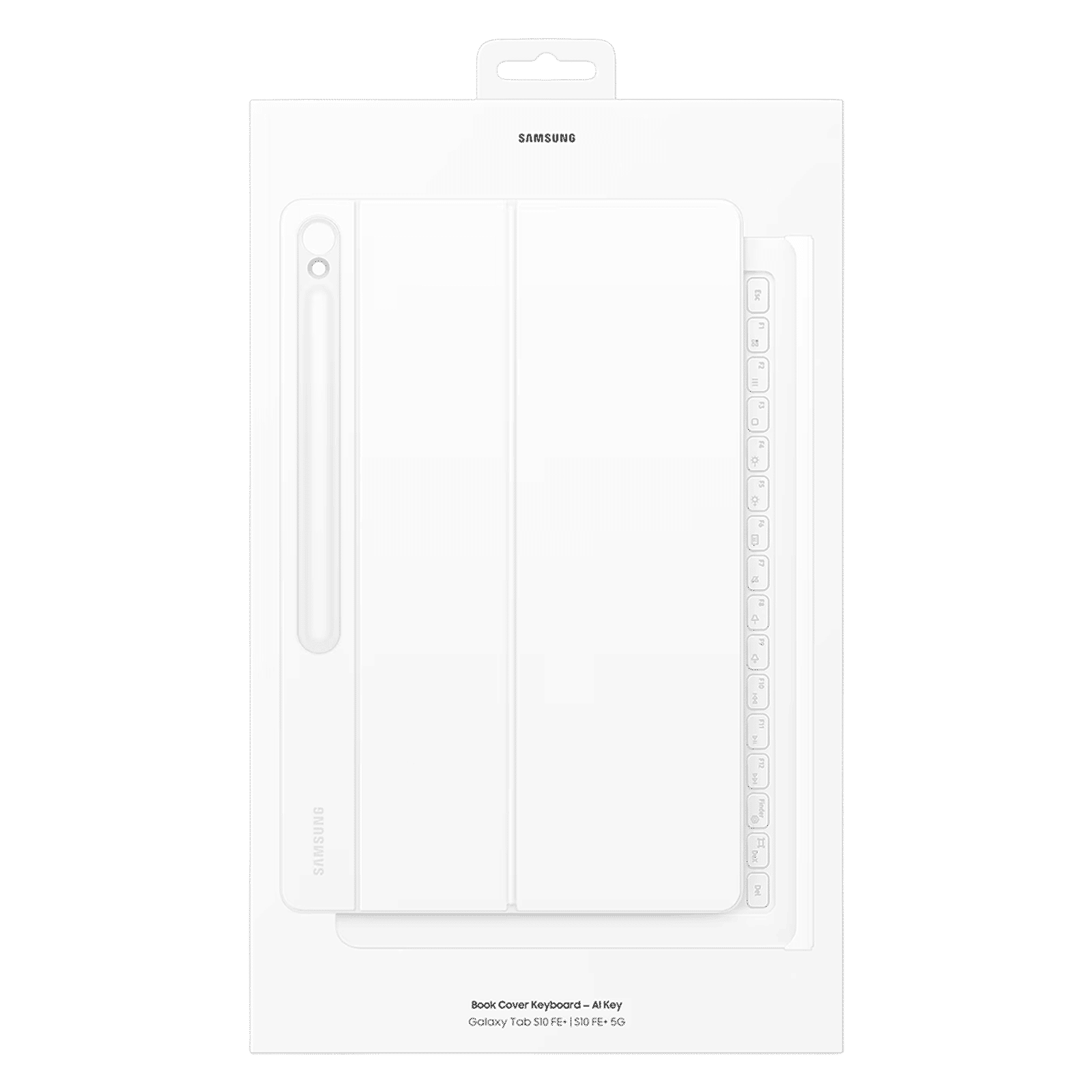 SAMSUNG EF-BX620PWEG Keyboard Folio Case for Galaxy Tab S10 FE Plus (Magnetically Attachable, White) SAMSUNG EF-BX620PWEG Keyboard Folio Case for Galaxy Tab S10 FE Plus (Magnetically Attachable, White)_11