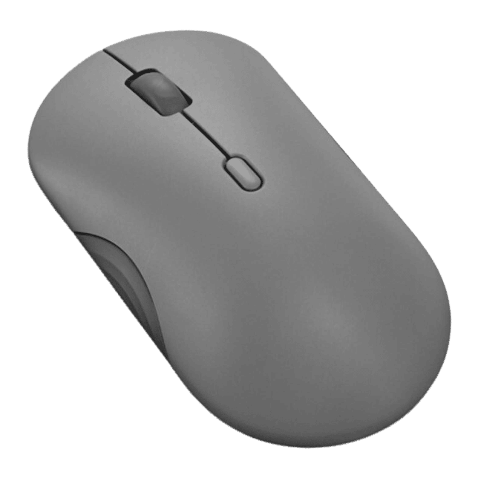 Lenovo 350 Silent Bluetooth 5.3 Wireless Optical Performance Mouse with Customizable Buttons (2400 DPI Adjustable, Full-size Ambidextrous Ergonomic, Luna Grey)_2