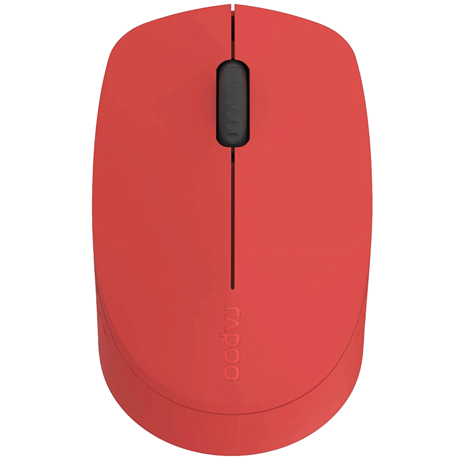 rapoo M100 1300 DPI Bluetooth Wireless Mouse (Red)_1