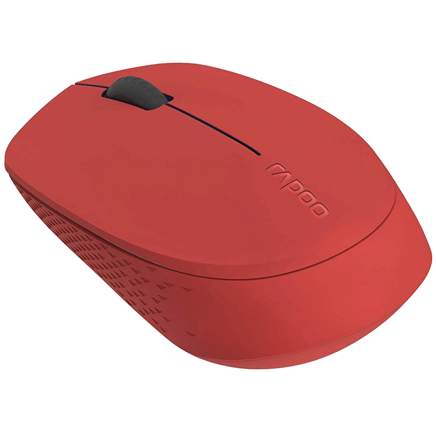 rapoo M100 1300 DPI Bluetooth Wireless Mouse (Red)_4