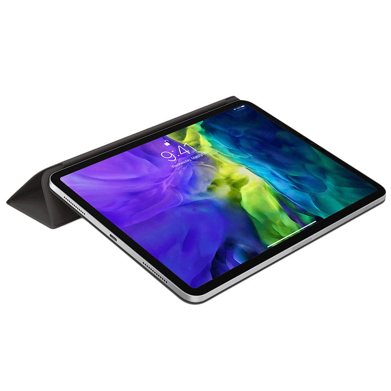 Apple MXT42ZM/A PU Flip Cover for iPad Pro 11 (Magnetic Lock Standing, Black) Apple MXT42ZM/A PU Flip Cover for iPad Pro 11 (Magnetic Lock Standing, Black)_3