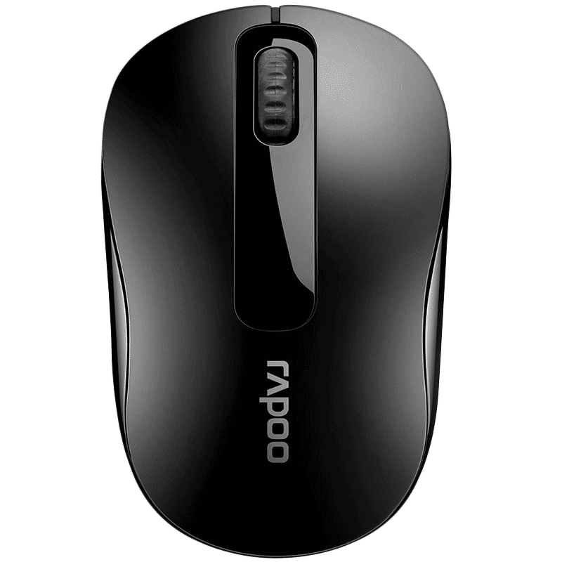 rapoo M10 1000 DPI Bluetooth Optical Mouse (Black)_1