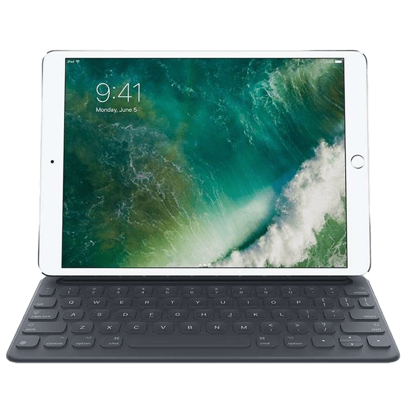 Apple MPTL2LB/A Bluetooth Keyboard for 26.67 cm iPad Pro (Foldable Design, Black)_1