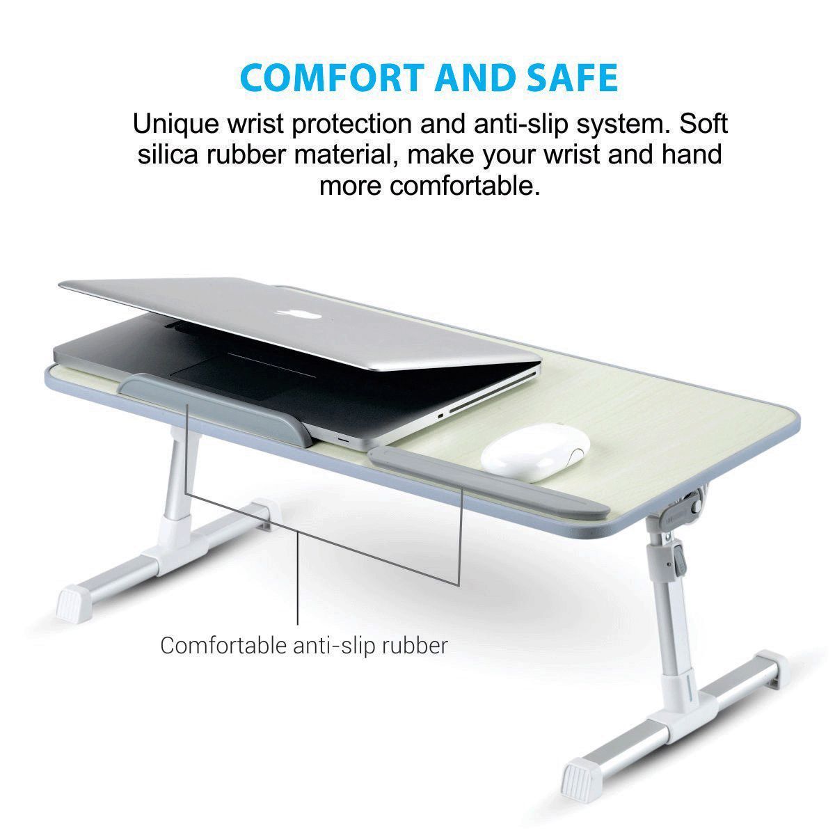 PORTRONICS My Buddy + Portable Laptop Stand (Cooling Fan, POR-704, Grey) PORTRONICS My Buddy + Portable Laptop Stand (Cooling Fan, POR-704, Grey)_10