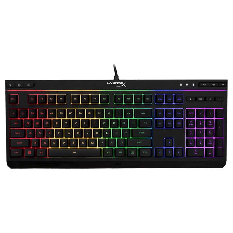 HyperX Alloy Core RGB Membrane Gaming Keyboard (HX-KB5ME2-US, Black) HyperX Alloy Core RGB Membrane Gaming Keyboard (HX-KB5ME2-US, Black)_1