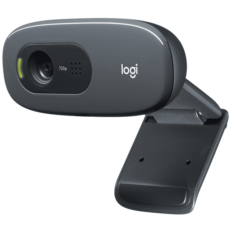 logitech HD Webcam (Plug and Play Video Calling, C270, Black)_4
