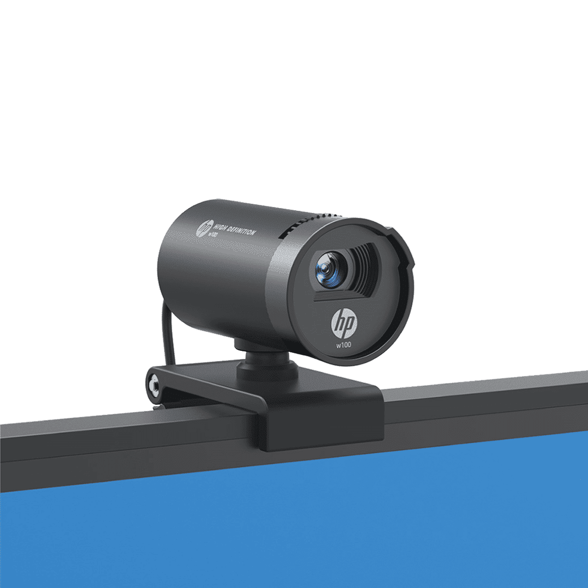 HP w100 Webcam For Desktop (480p Resolution, 1W4W4AA, Black) HP w100 Webcam For Desktop (480p Resolution, 1W4W4AA, Black)_4