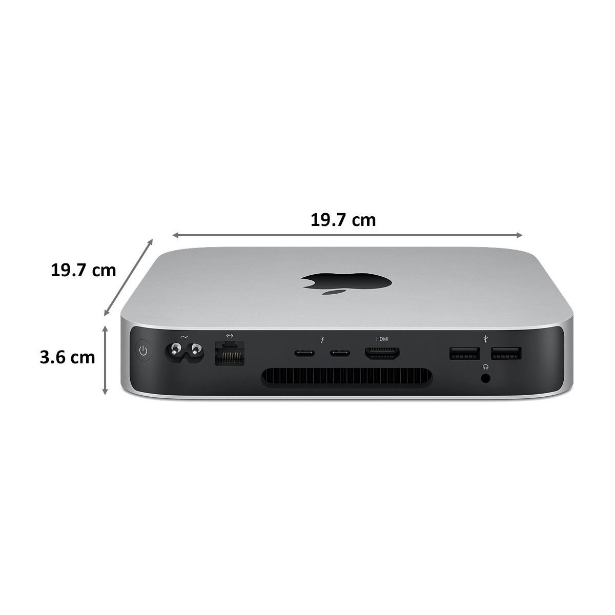 Apple Mac Mini (MGNT3HN/A) M1 Chip macOS Big Sur CPU (8GB RAM, 512GB SSD, Apple M1 GPU, Silver)_2