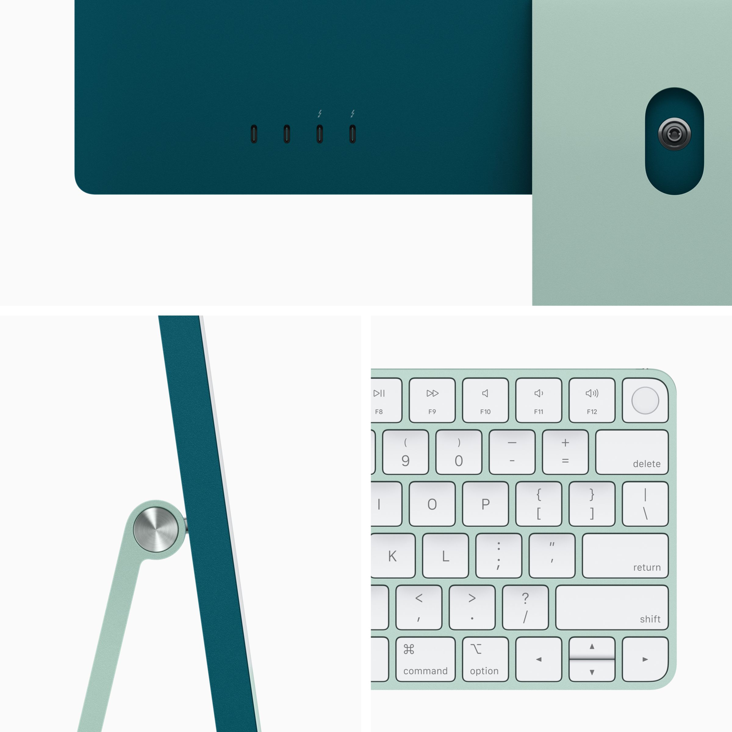 Apple iMac 24 Inch 4.5K Retina Display 2021 (M1 Chip, 8GB, 256GB, Apple, macOS Ventura, Green)_4