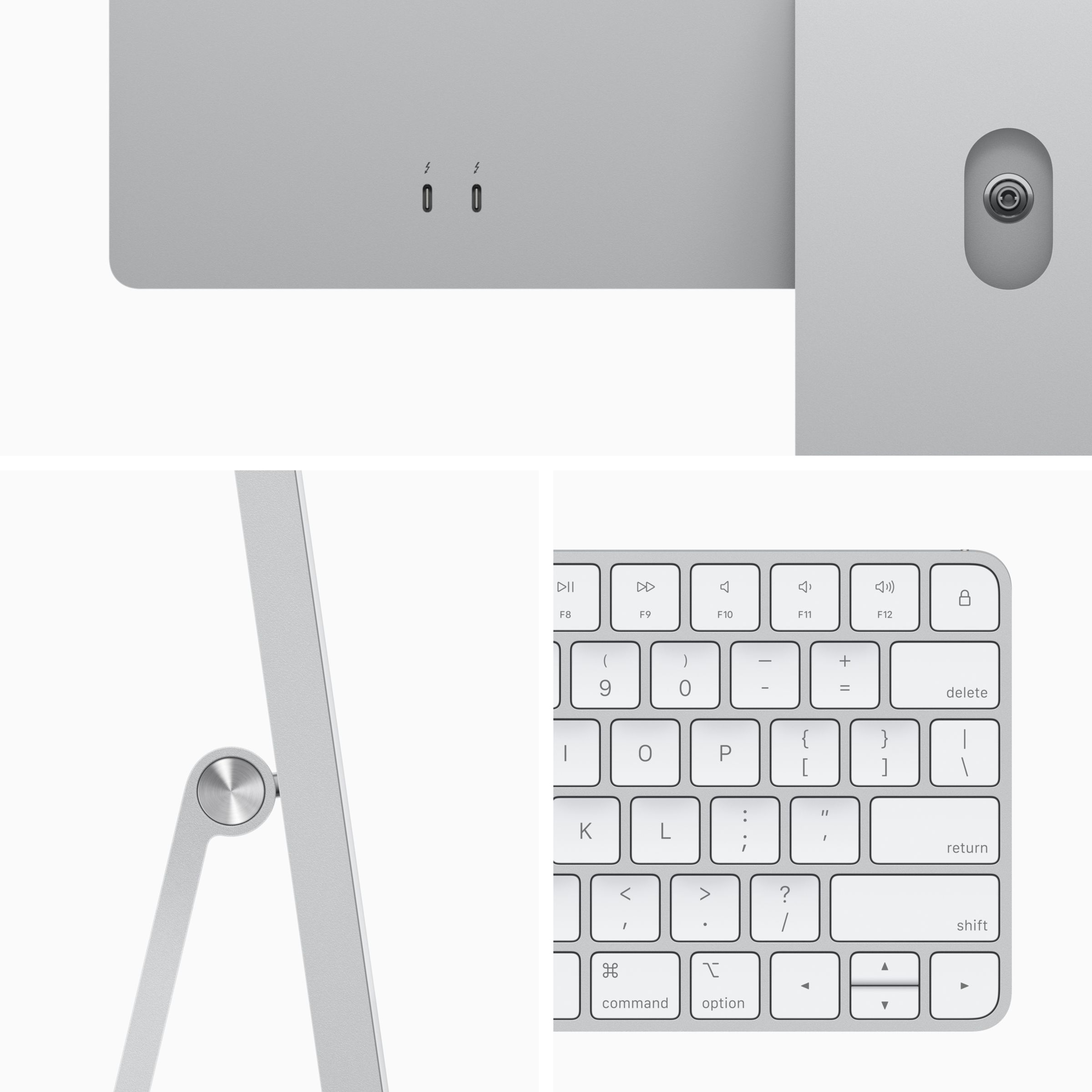 Apple iMac 24 Inch 4.5K Retina Display 2021 (M1 Chip, 8GB, 256GB, Apple, macOS Ventura, Silver)_5