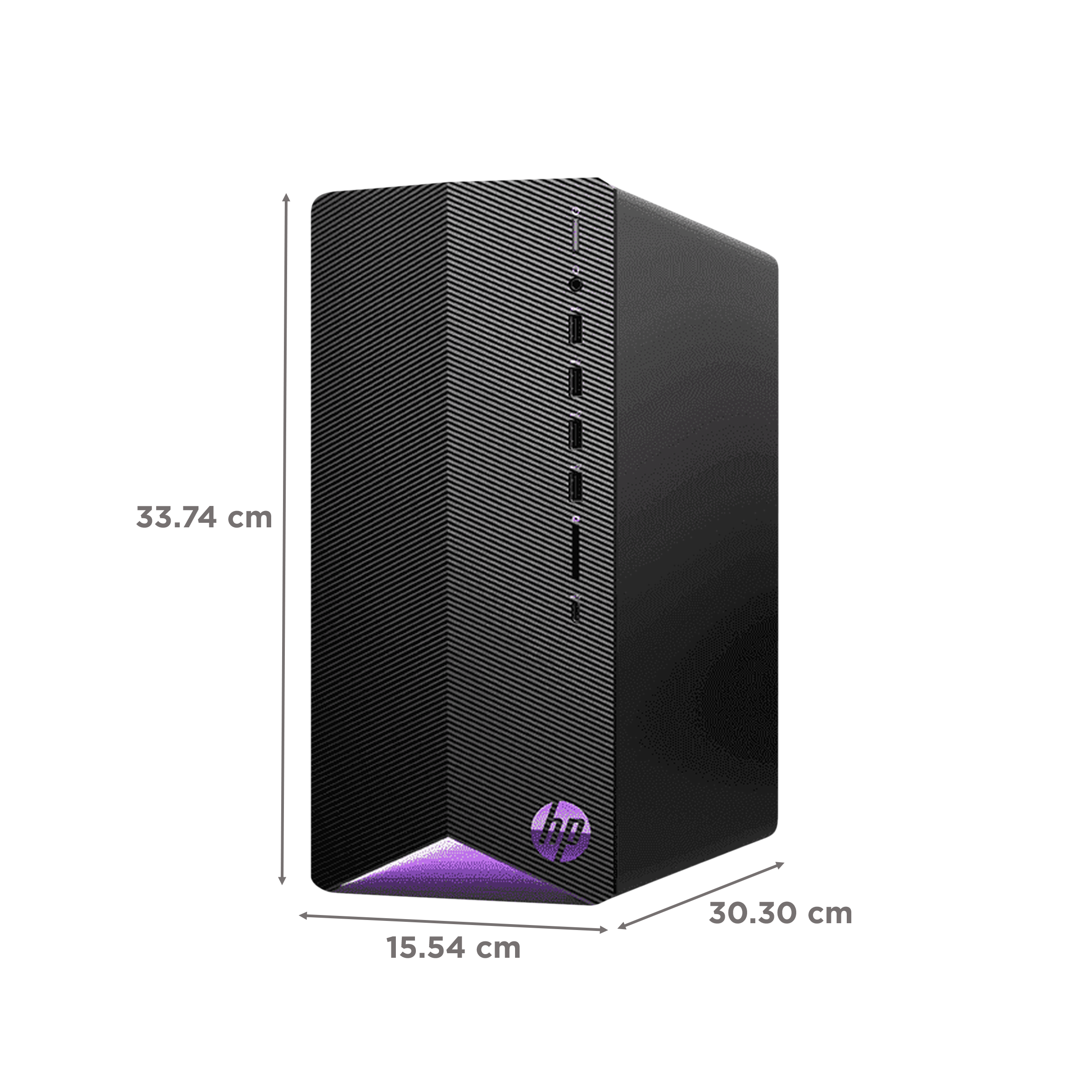 HP Pavilion TG01-2005in Core i7 Tower PC (16GB, 1TB SSD, NVIDIA GeForce RTX 3060 Ti, Windows 11 Home, Black)_2