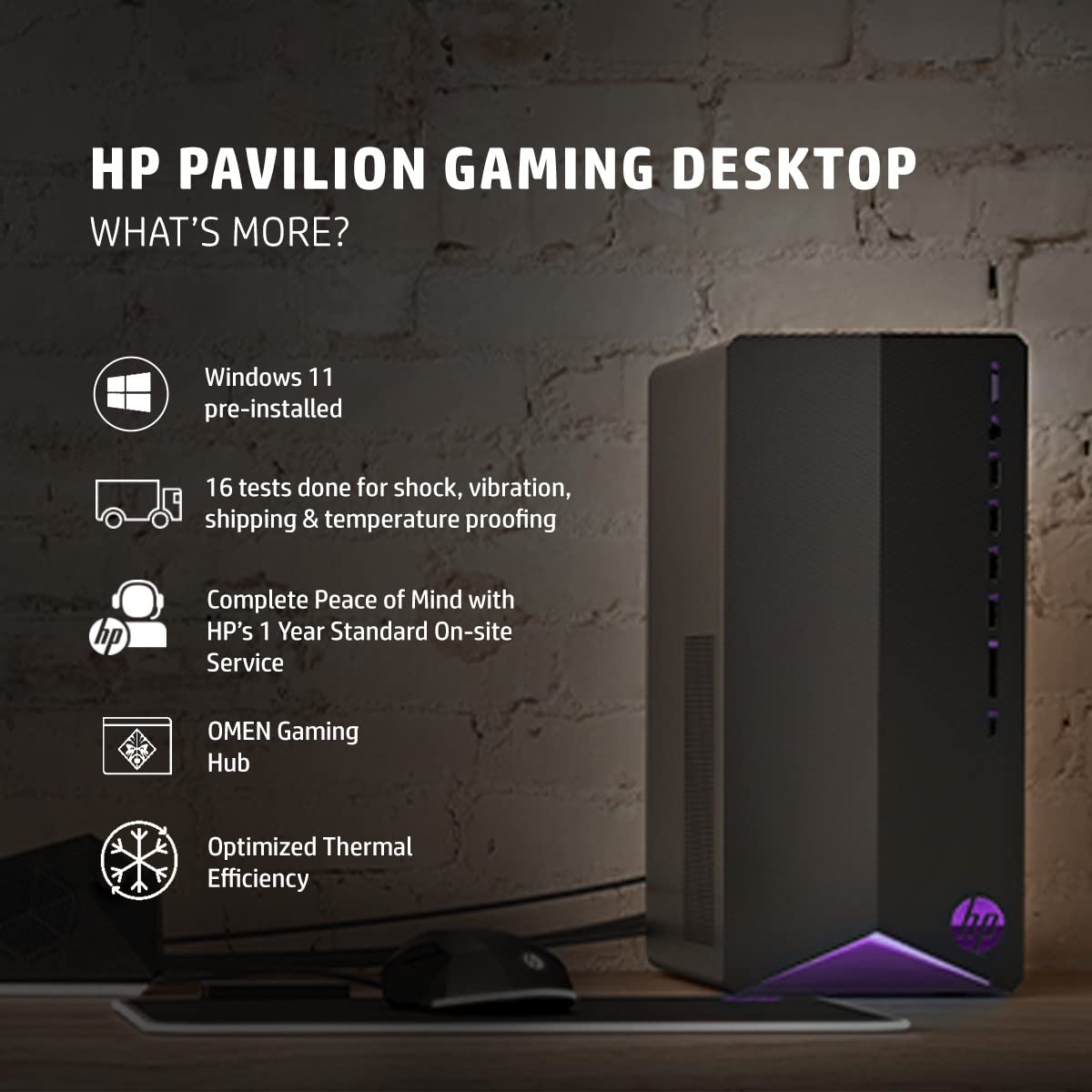 HP Pavilion TG01-2005in Core i7 Tower PC (16GB, 1TB SSD, NVIDIA GeForce RTX 3060 Ti, Windows 11 Home, Black)_6