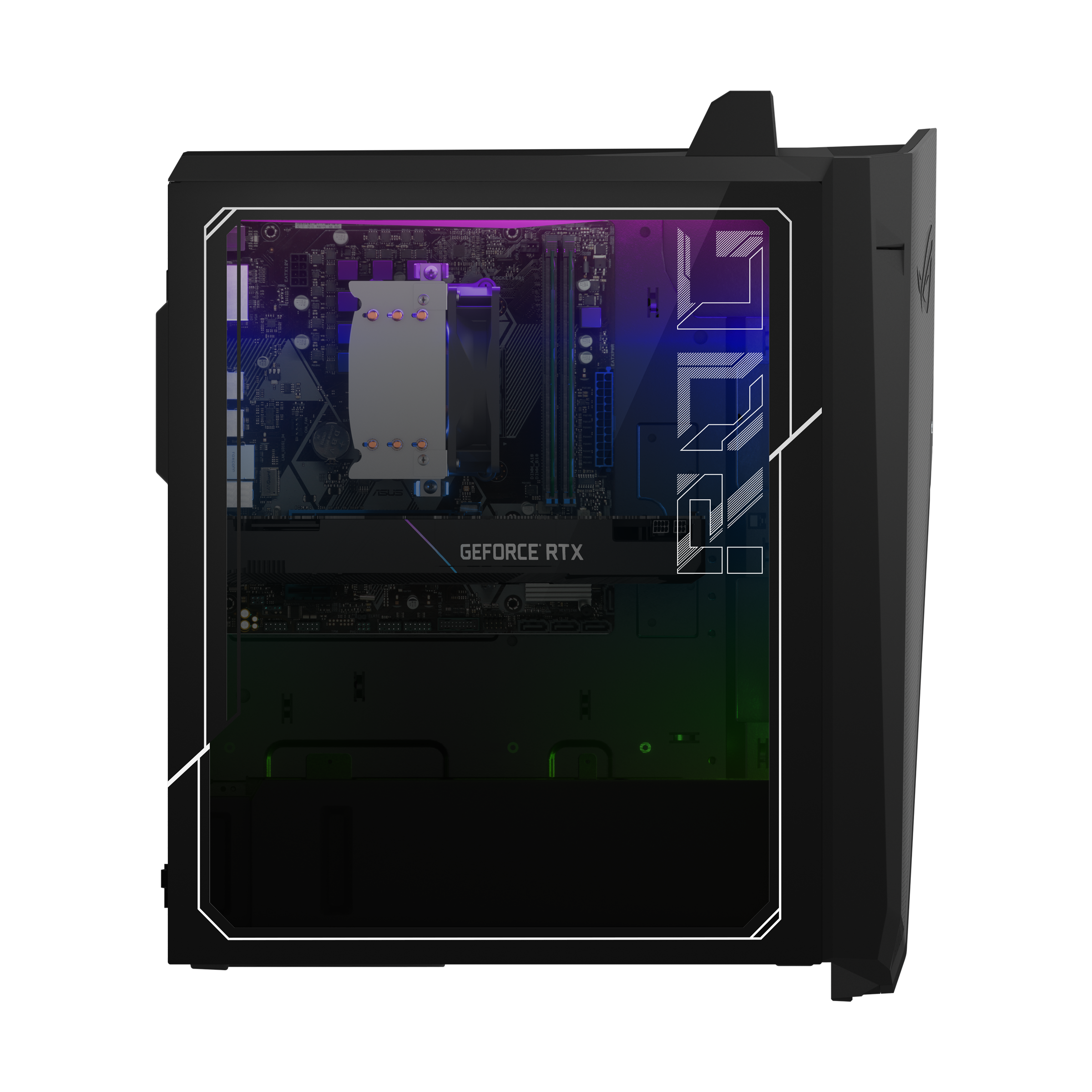 ASUS ROG Strix Ryzen 5 Tower PC (8GB, 1TB HDD, 512GB SSD, NVIDIA GeForce GTX1650, Windows 11 Home, Black)_6