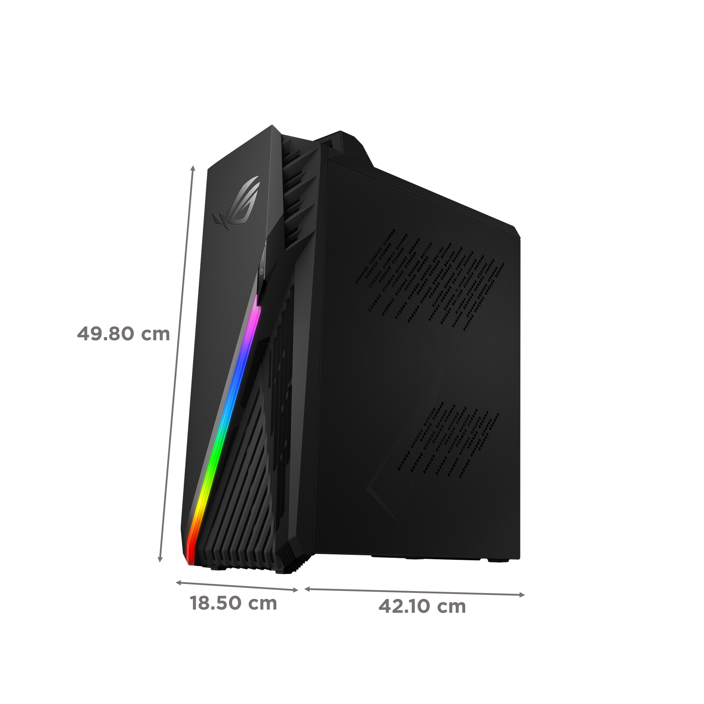 ASUS ROG Strix Ryzen 5 Tower PC (8GB, 1TB HDD, 512GB SSD, NVIDIA GeForce GTX1650, Windows 11 Home, Black)_2