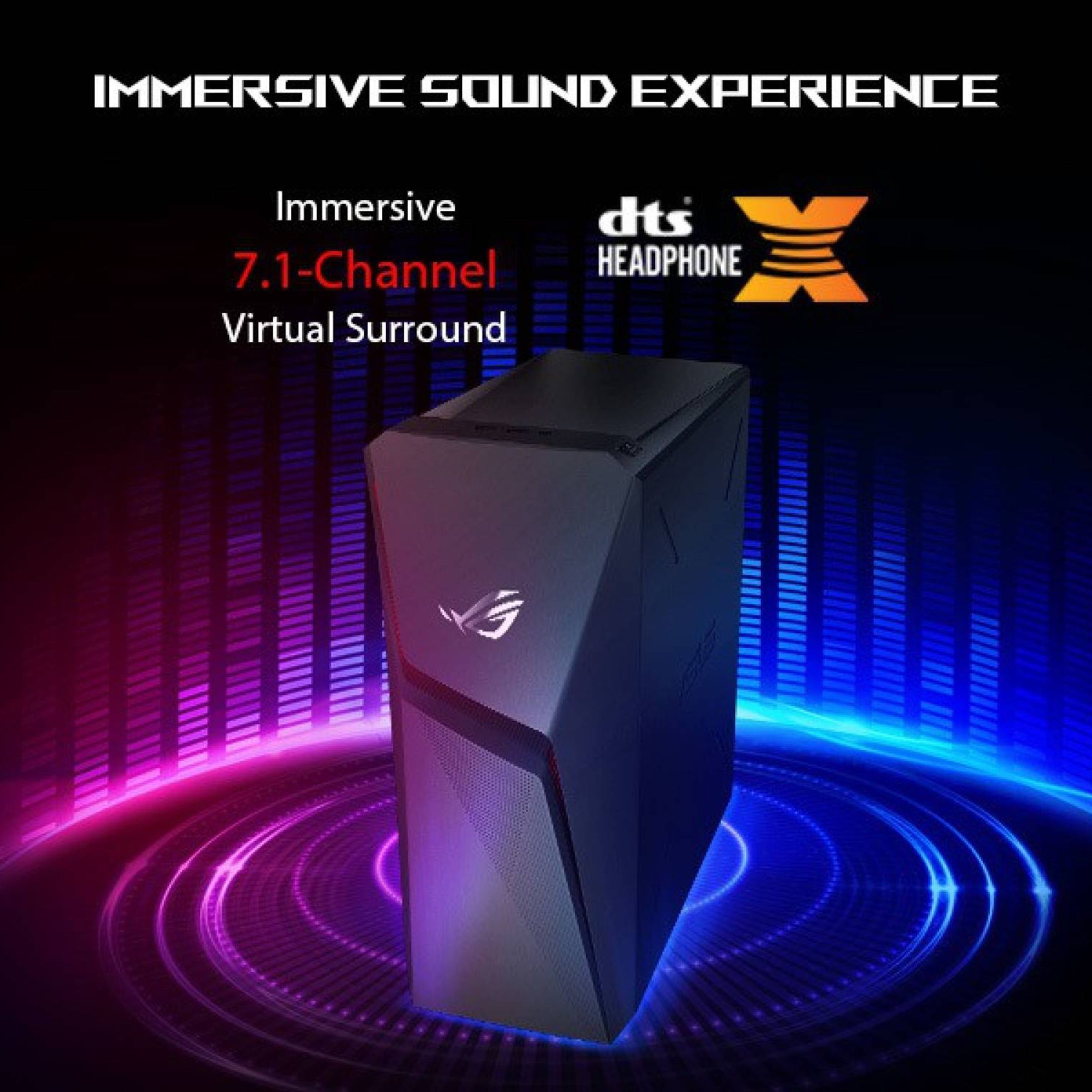 ASUS ROG Strix Core i5 Tower PC (8GB, 1TB HDD, 512GB SSD, NVIDIA GeForce GTX1650, Windows 10 Home, Gray)_7