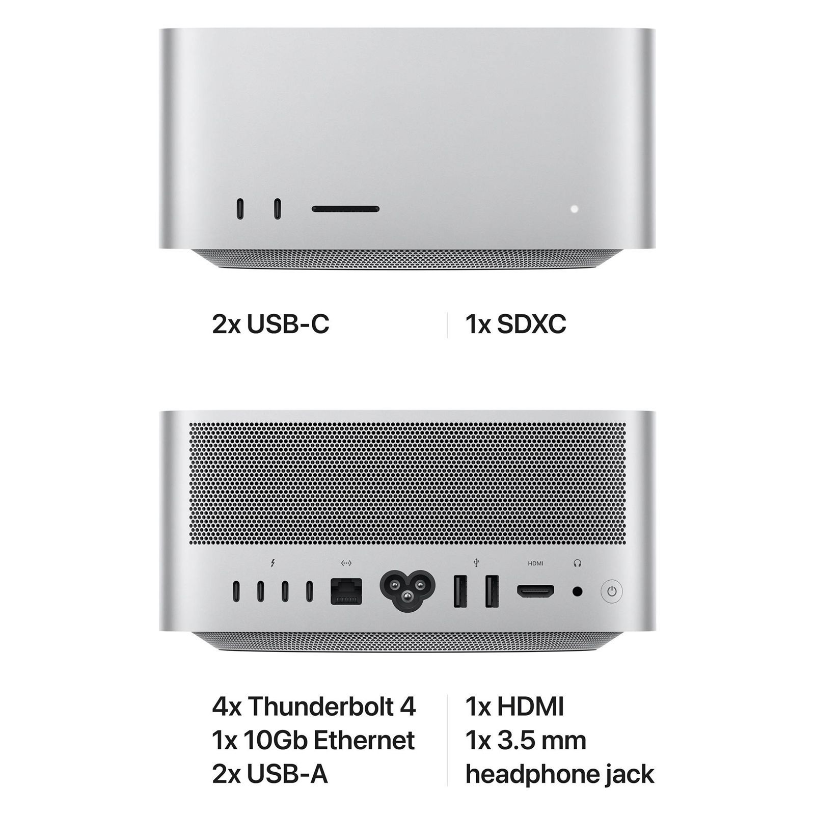 Apple Mac Studio M1 Max Chip Mini Tower (32GB, 512GB SSD, Apple 24-core GPU, macOS Monterey, Silver)_6