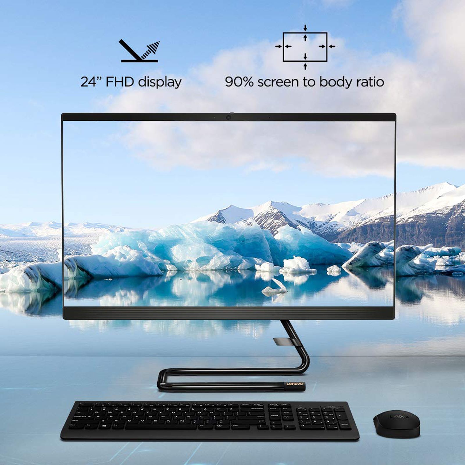 Lenovo Ideacentre A340-24IWL (F0E800Y7IN) Core i3 10th Gen Windows 11 Home All-in-One Desktop (8GB RAM, 512GB SSD, Intel UHD Graphics, MS Office, 23.8 inches, Business Black) Lenovo Ideacentre A340-24IWL (F0E800Y7IN) Core i3 10th Gen Windows 11 Home All-in-One Desktop (8GB RAM, 512GB SSD, Intel UHD Graphics, MS Office, 23.8 inches, Business Black)_6