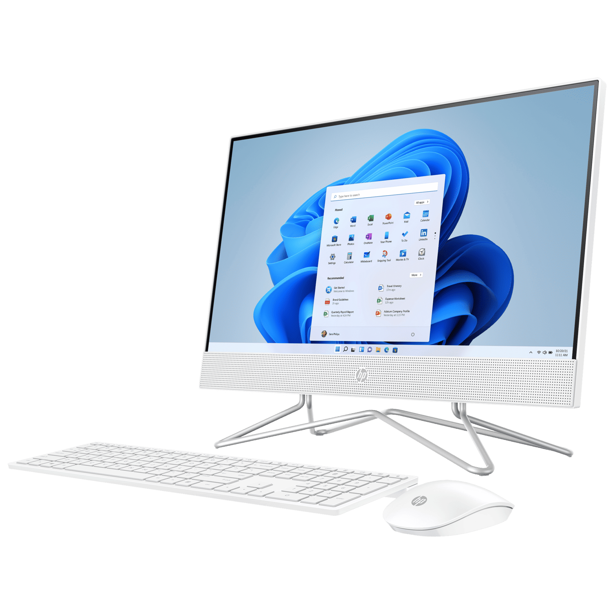 HP 22-dd0302in 21.5 Inch Full HD Display AMD Ryzen 3 Windows 11 Home Desktop (8GB, 1TB HDD, AMD Radeon)_3