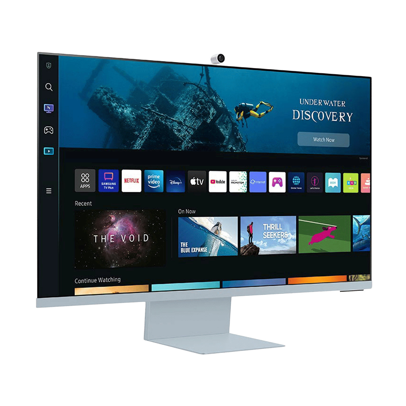 SAMSUNG M8 81.3 cm (32 inch) Ultra HD 4K VA Panel LED Ultra Wide Height Adjustable Monitor with Flicker-Free Technology_1