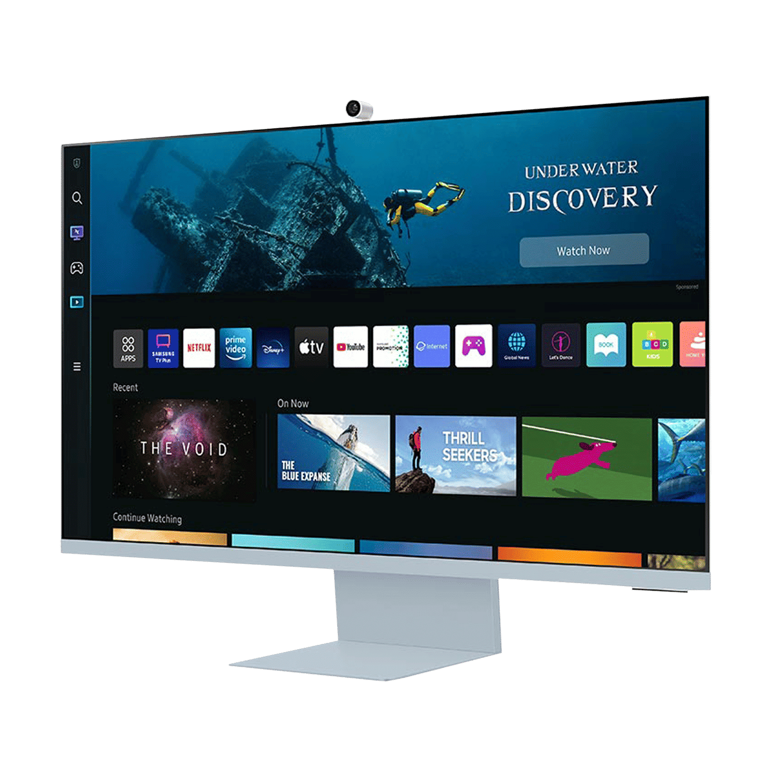 SAMSUNG M8 81.3 cm (32 inch) Ultra HD 4K VA Panel LED Ultra Wide Height Adjustable Monitor with Flicker-Free Technology_3