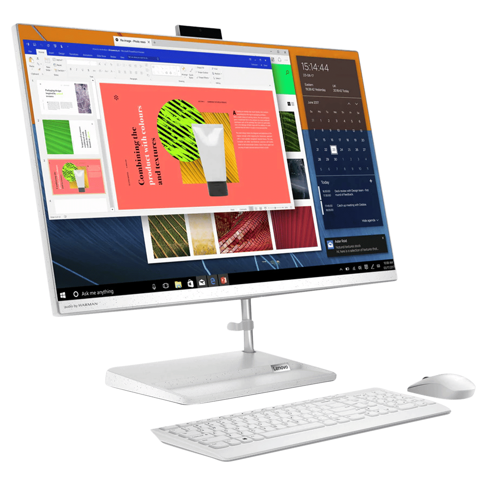 Lenovo IdeaCentre AIO 3 27 Inch Full HD IPS Display AMD Ryzen 7 Windows 11 Home Desktop (16GB, 512GB SSD, AMD Radeon)_4