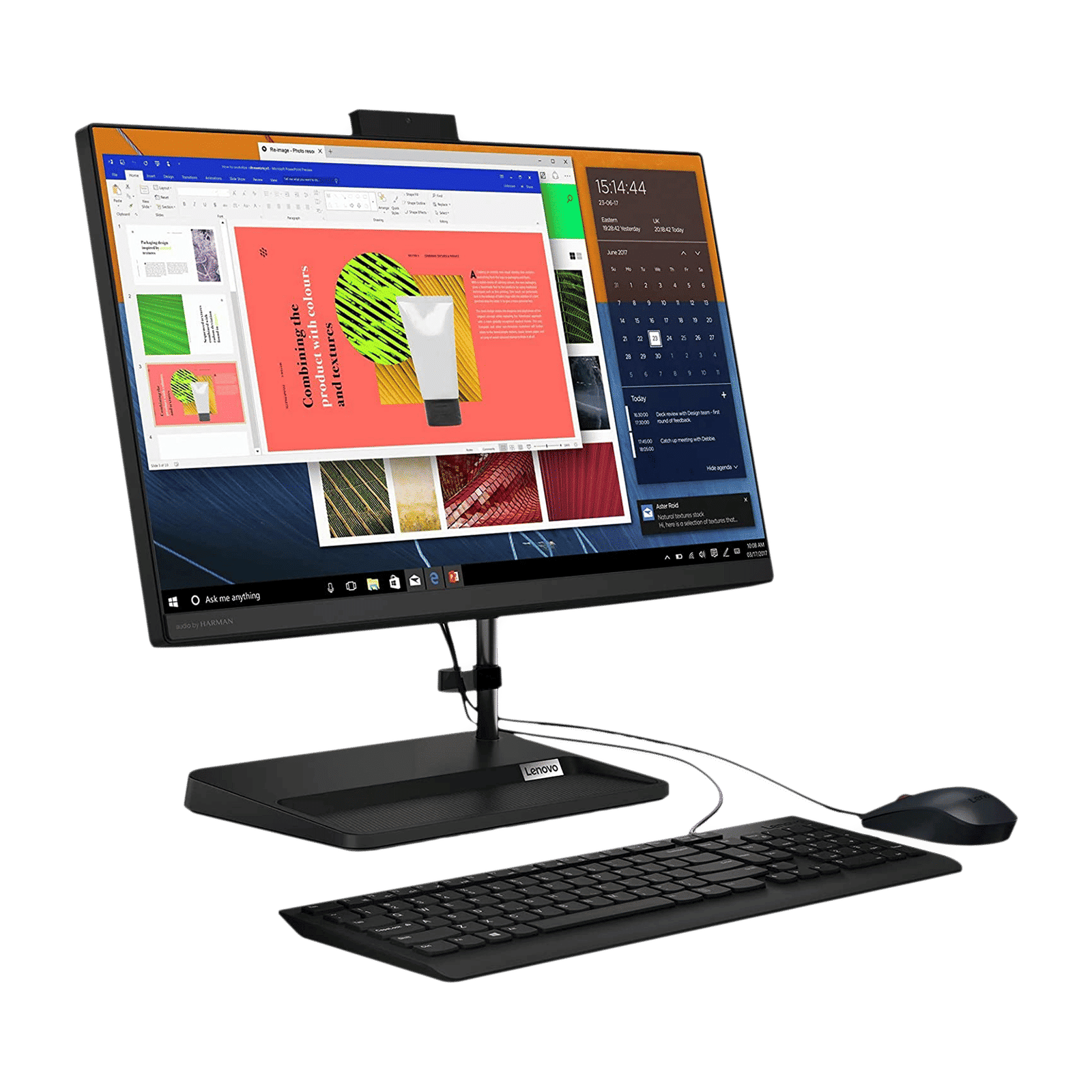 Lenovo IdeaCentre AIO 3 21.5 Inch Full HD IPS Display Intel Core i3 11th Gen Windows 11 Home Desktop (8GB, 1TB HDD, Intel UHD Graphics)_4