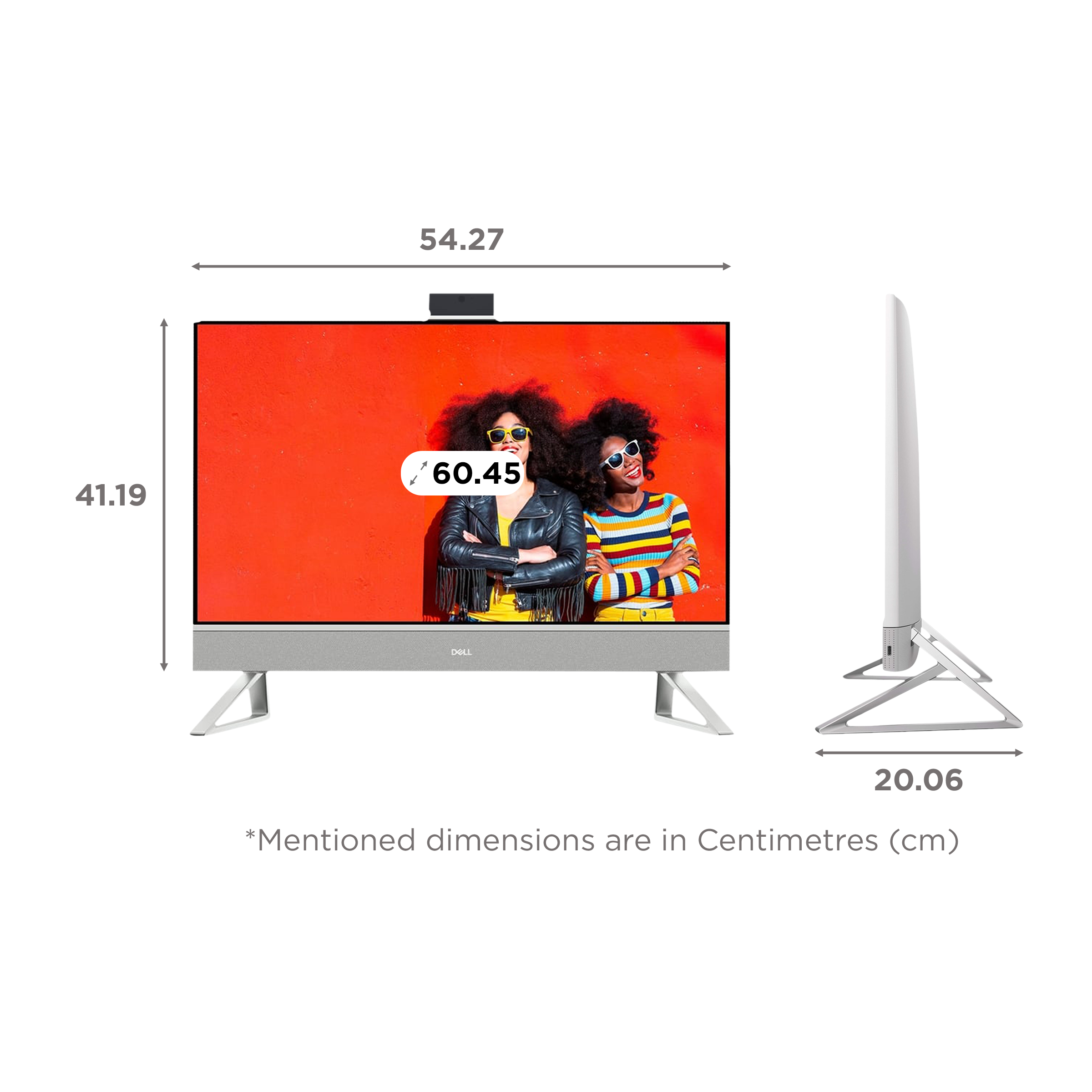 DELL Inspiron 5410 23.8 Inch Full HD Display Intel Core i7 12th Gen Windows 11 Home Desktop (16GB, 512GB SSD, Intel UHD)_2