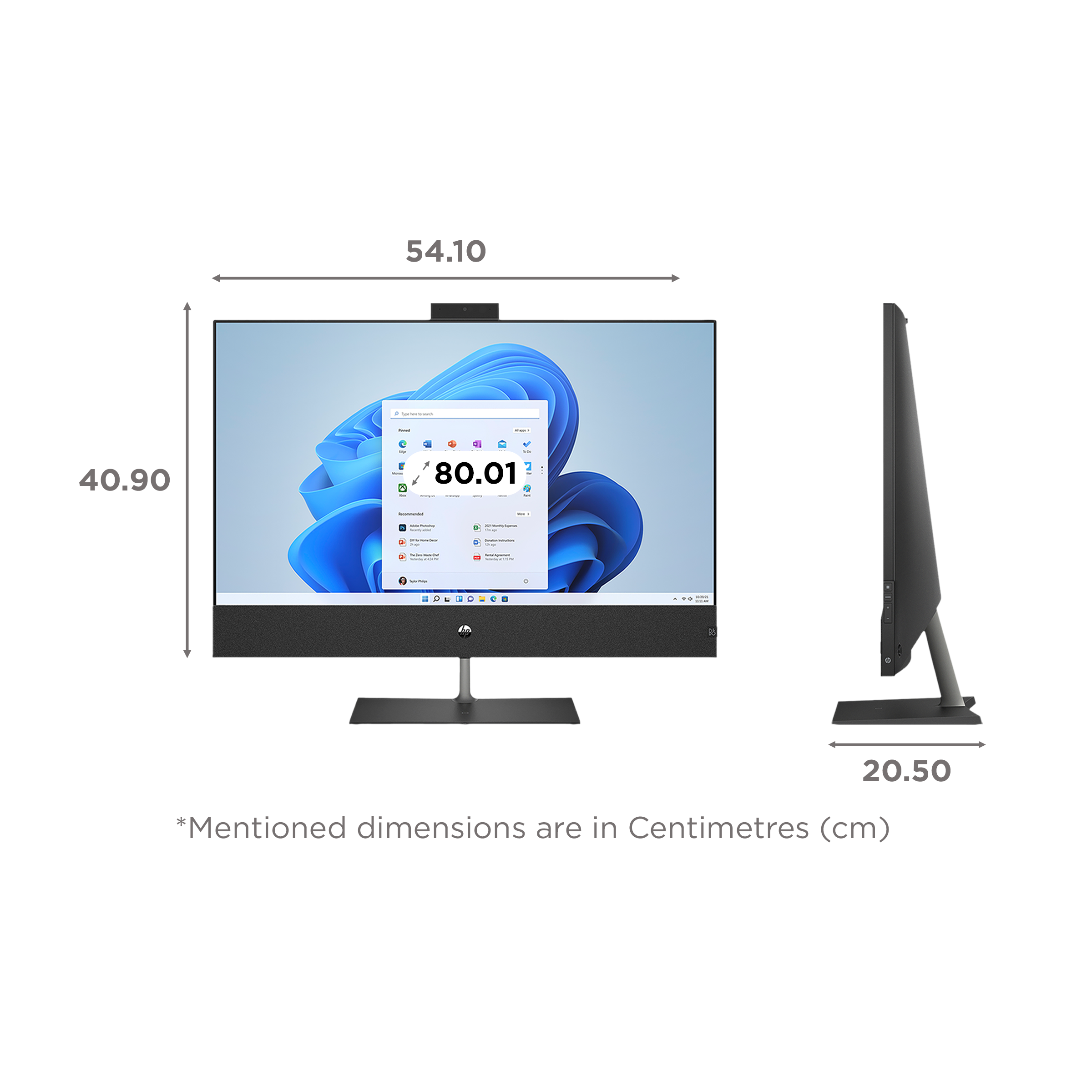 HP 32-b0590in 31.5 Inch QHD IPS Display Intel Core i7 12th Gen Windows 11 Home Desktop (16GB, 1TB SSD, Intel UHD 770) HP 32-b0590in 31.5 Inch QHD IPS Display Intel Core i7 12th Gen Windows 11 Home Desktop (16GB, 1TB SSD, Intel UHD 770)_2