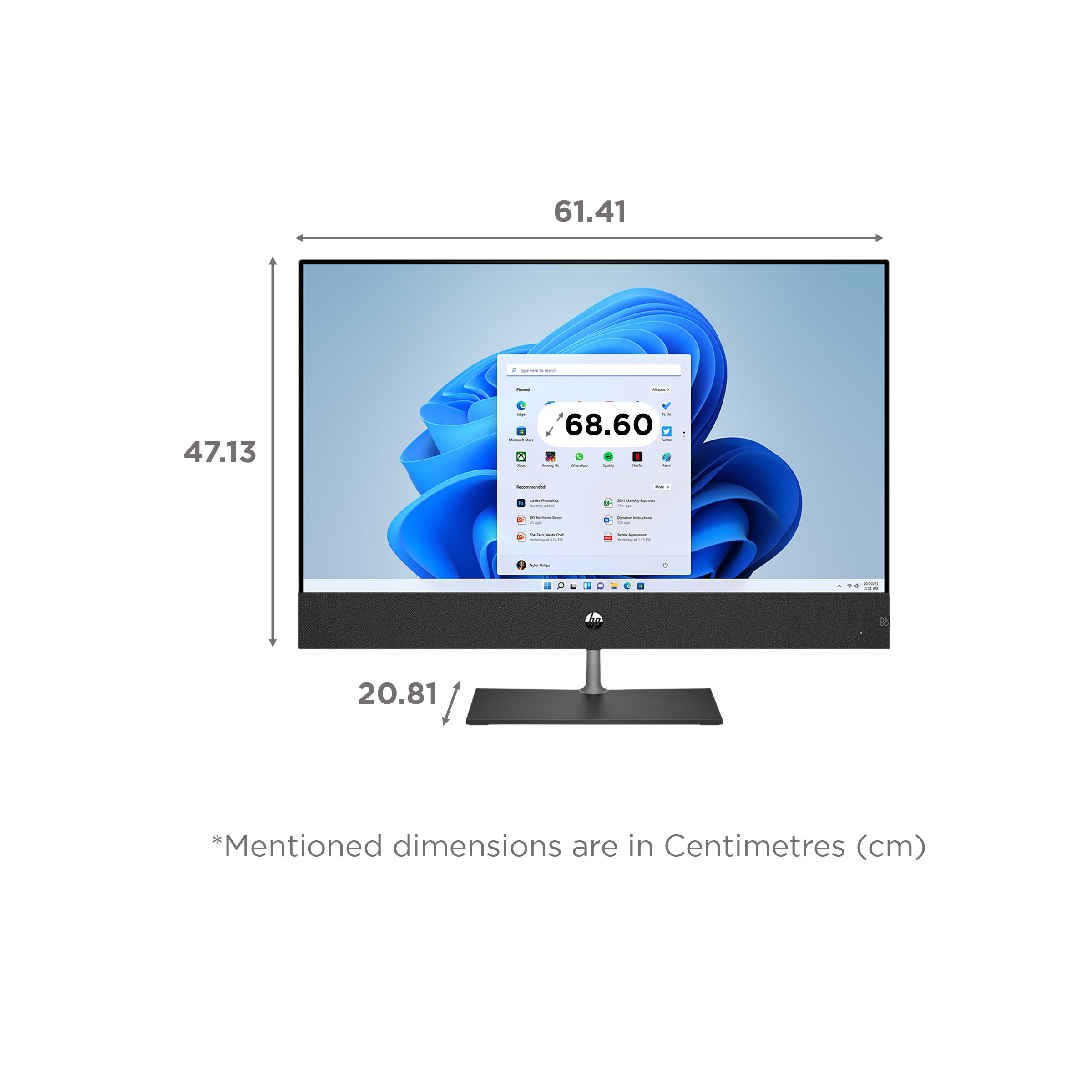 HP 27-ca1142in 27 Inch Full HD IPS Display Intel Core i7 12th Gen Windows 11 Home Desktop (16GB, 1TB SSD, Intel UHD 770) HP 27-ca1142in 27 Inch Full HD IPS Display Intel Core i7 12th Gen Windows 11 Home Desktop (16GB, 1TB SSD, Intel UHD 770)_2