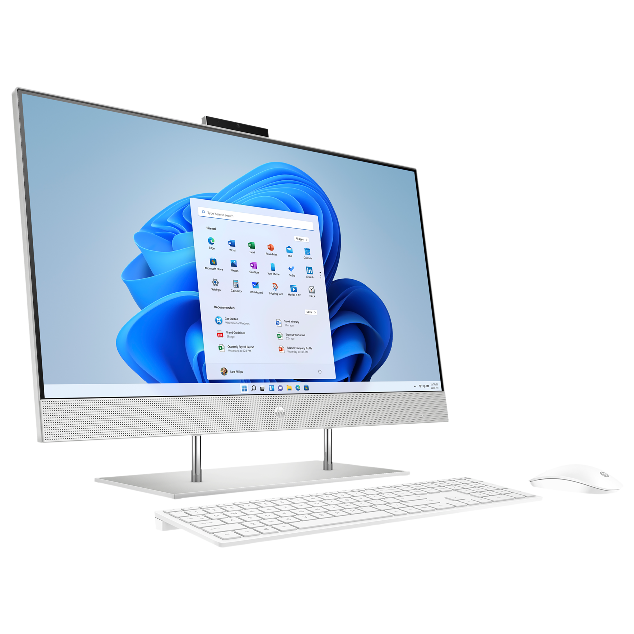 HP 27-dp1222in 27 Inch Full HD IPS Display AMD Ryzen 7 Windows 11 Home Desktop (16GB, 1TB SSD, AMD Radeon)_4