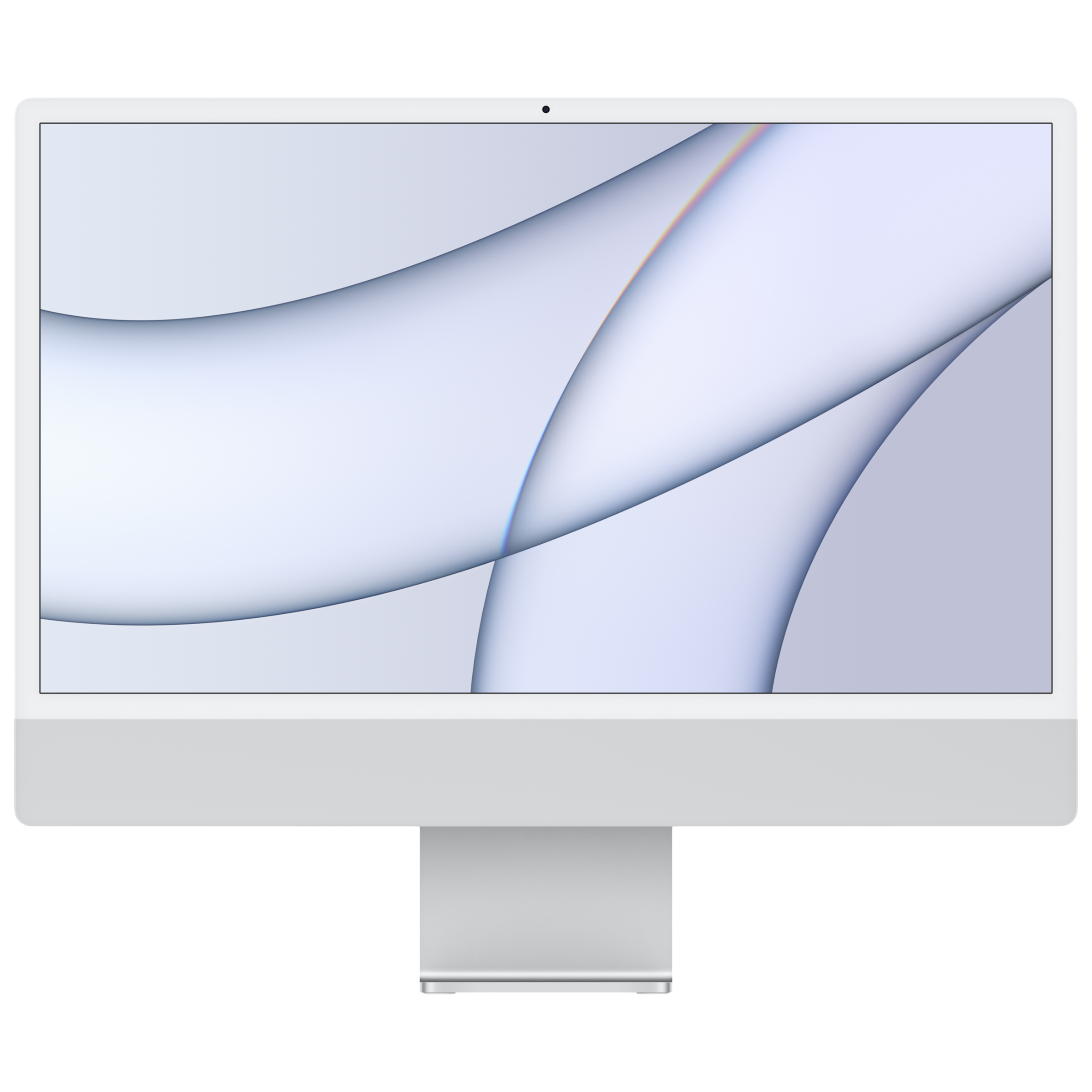 Apple iMac 24 Inch 4.5K Retina Display 2021 (M1 Chip, 8GB, 256GB, Apple, macOS Big Sur, Silver)_1