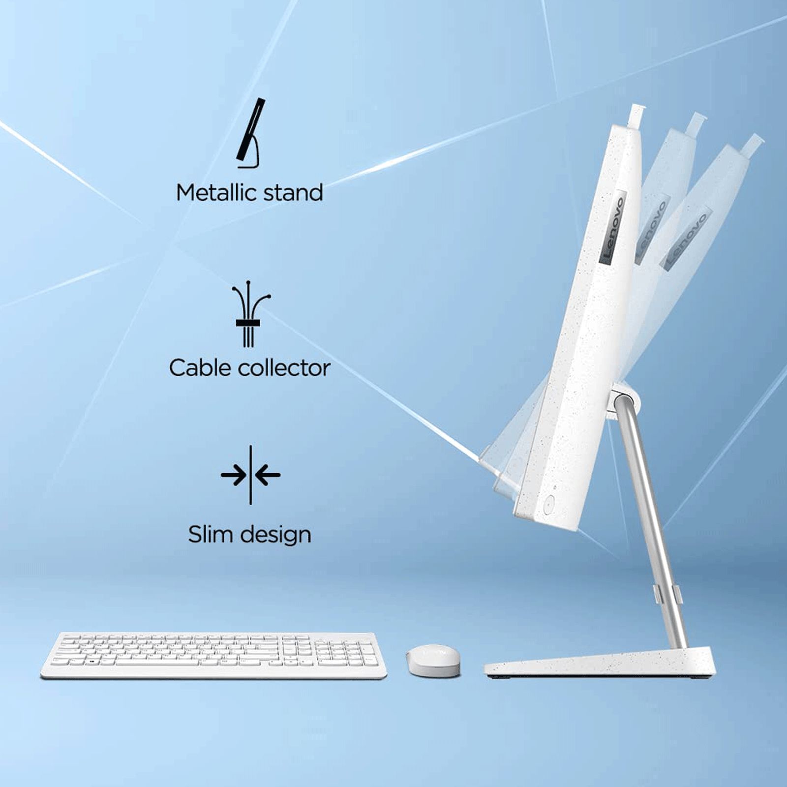 Lenovo IdeaCentre AIO 3 24IAP7 23.8 Inch Full HD IPS Display Intel Core i3 12th Gen Windows 11 Home All-in-One Desktop (8GB, 512GB SSD, Intel UHD)_8