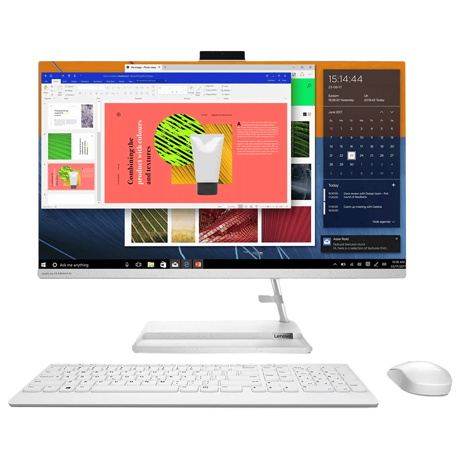 Lenovo IdeaCentre AIO 3i 27 Inch Full HD IPS Display Intel Core i3 12th Gen Windows 11 Home Desktop (8GB, 512GB SSD, Intel UHD)_1