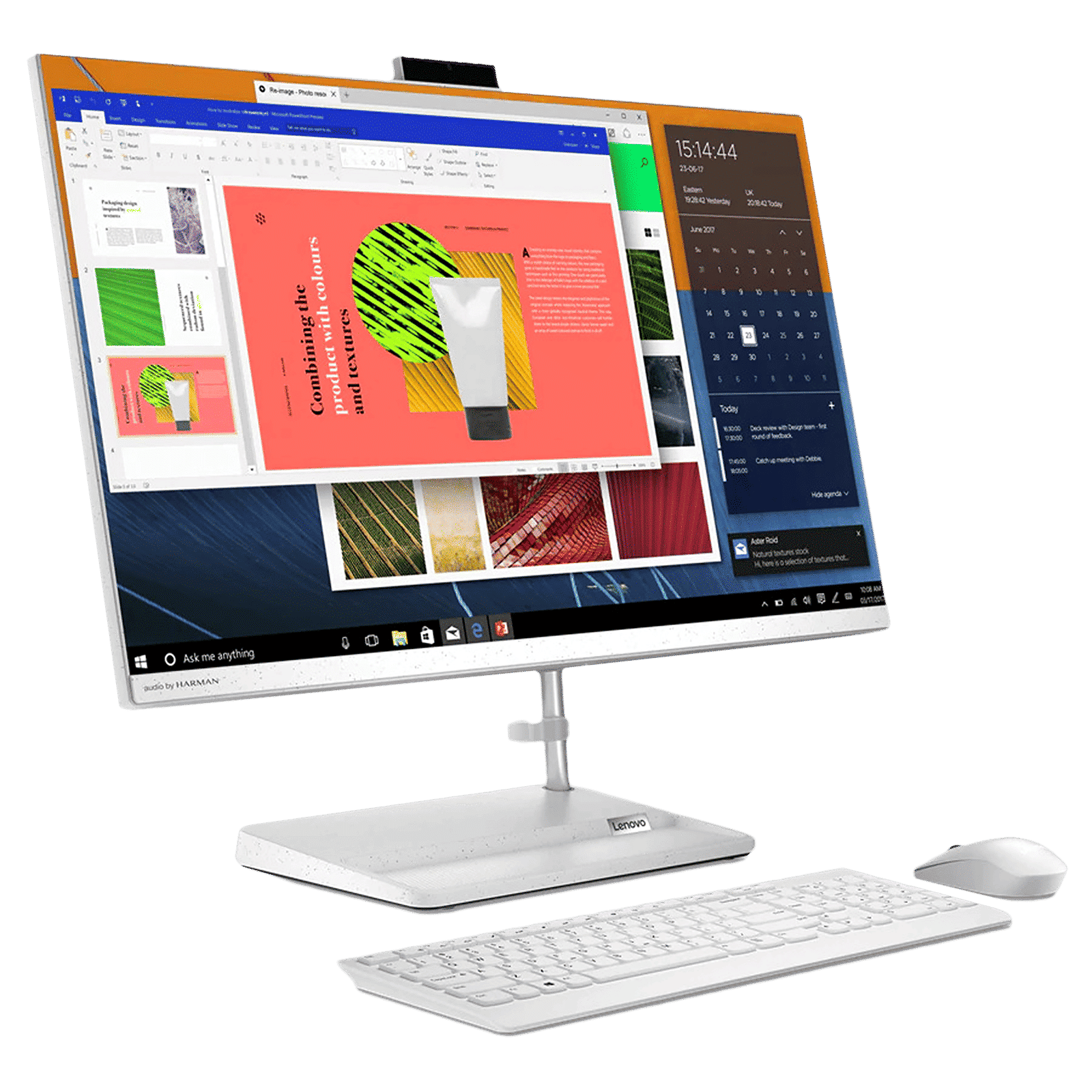 Lenovo IdeaCentre AIO 3i 27 Inch Full HD IPS Display Intel Core i3 12th Gen Windows 11 Home Desktop (8GB, 512GB SSD, Intel UHD)_4