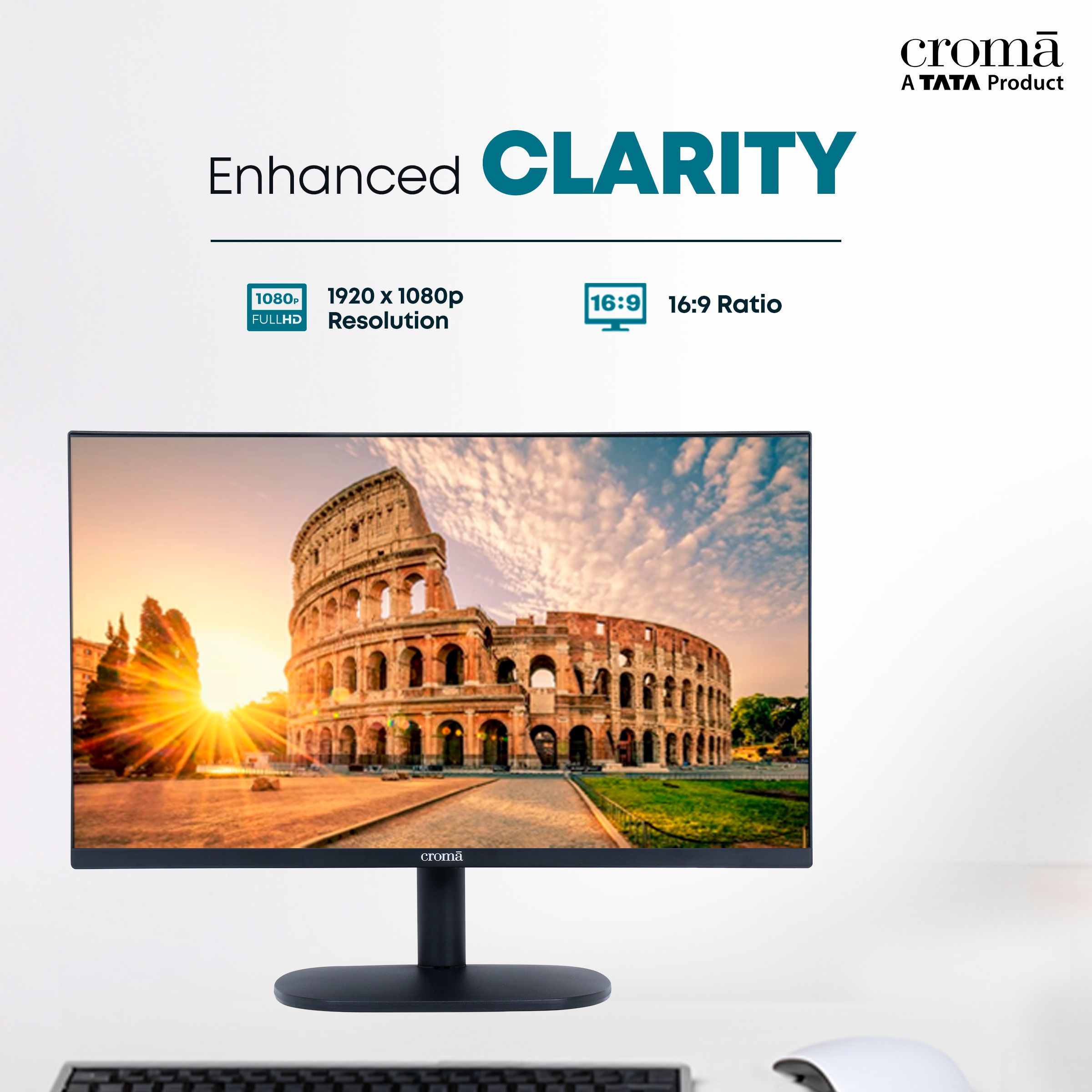 Croma 60.9 cm (24 inch) Full HD VA Panel LED Monitor With Built-in Speaker Croma 60.9 cm (24 inch) Full HD VA Panel LED Monitor With Built-in Speaker_7