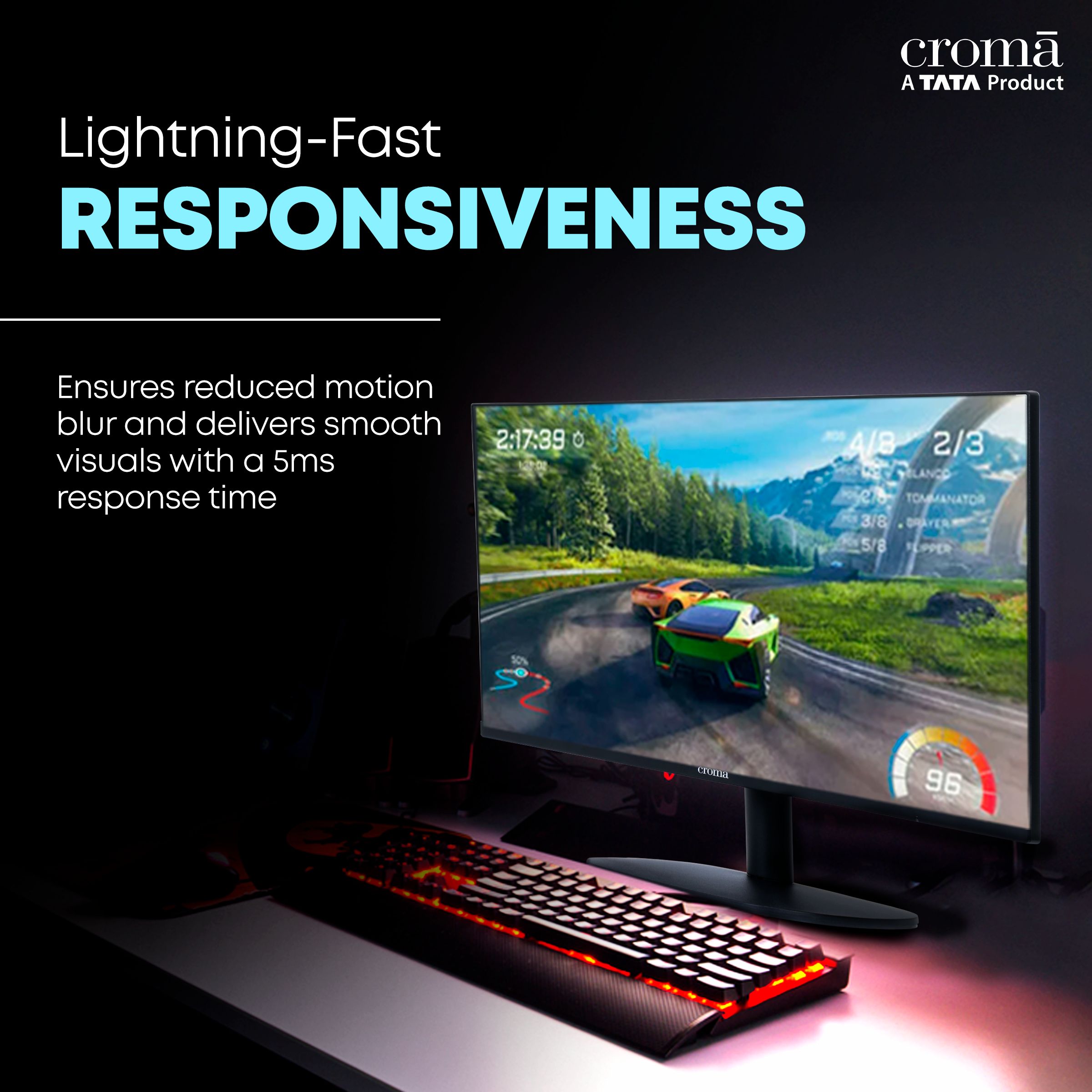 Croma 60.9 cm (24 inch) Full HD VA Panel LED Monitor With Built-in Speaker Croma 60.9 cm (24 inch) Full HD VA Panel LED Monitor With Built-in Speaker_10