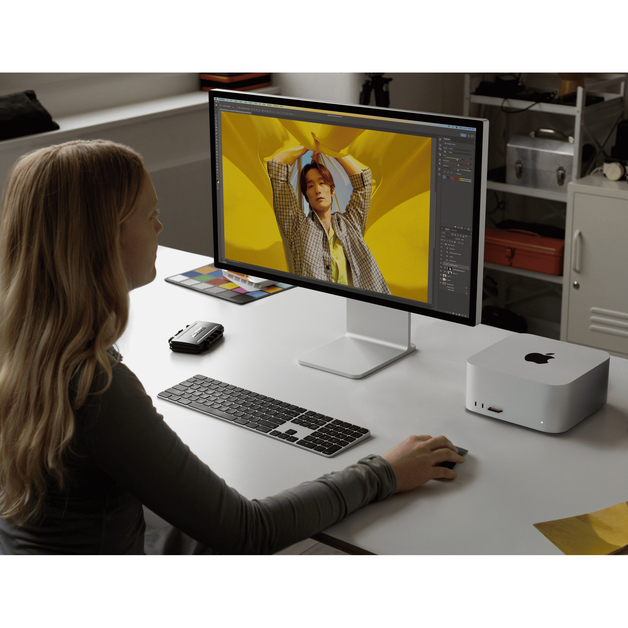 Apple Mac Studio M2 Ultra Chip 2023 Mini Tower (64GB, 1TB SSD, Apple 60-core GPU, macOS, Silver)_5