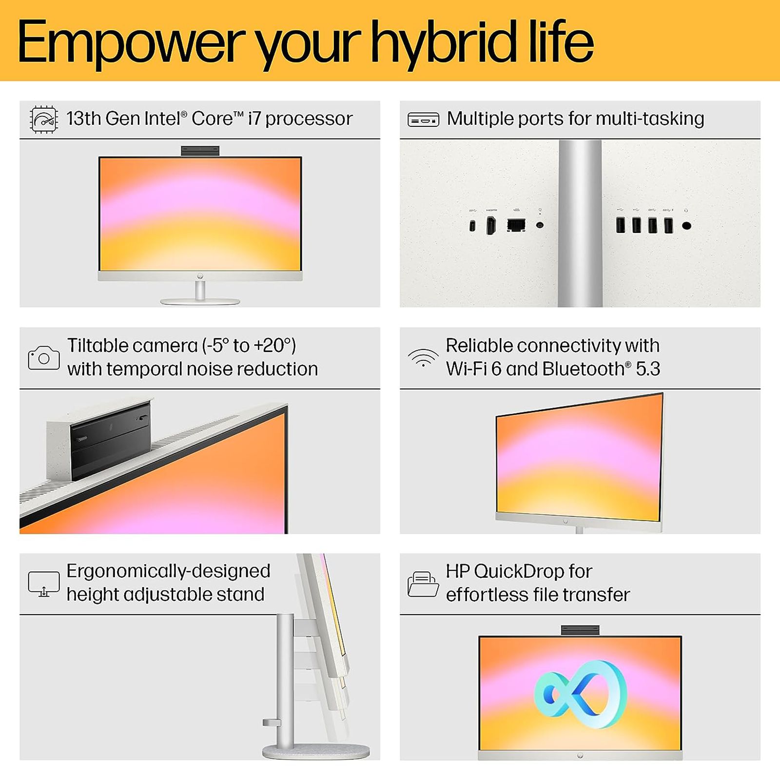 HP cr0403in 27 Inch FHD IPS Display Intel Core i7 13th Gen Windows 11 Home Desktop (16GB, 1TB SSD, Intel UMA) HP cr0403in 27 Inch FHD IPS Display Intel Core i7 13th Gen Windows 11 Home Desktop (16GB, 1TB SSD, Intel UMA)_5