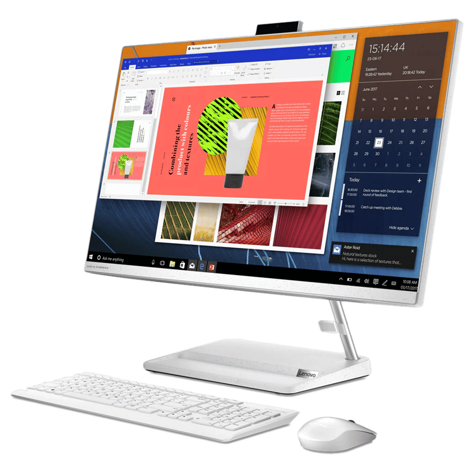 Lenovo F0GJ00QPIN 27 Inch Full HD Display Intel Core i5 12th Gen Windows 11 Home Desktop (16GB, 1TB SSD, Intel Iris Xe)_3