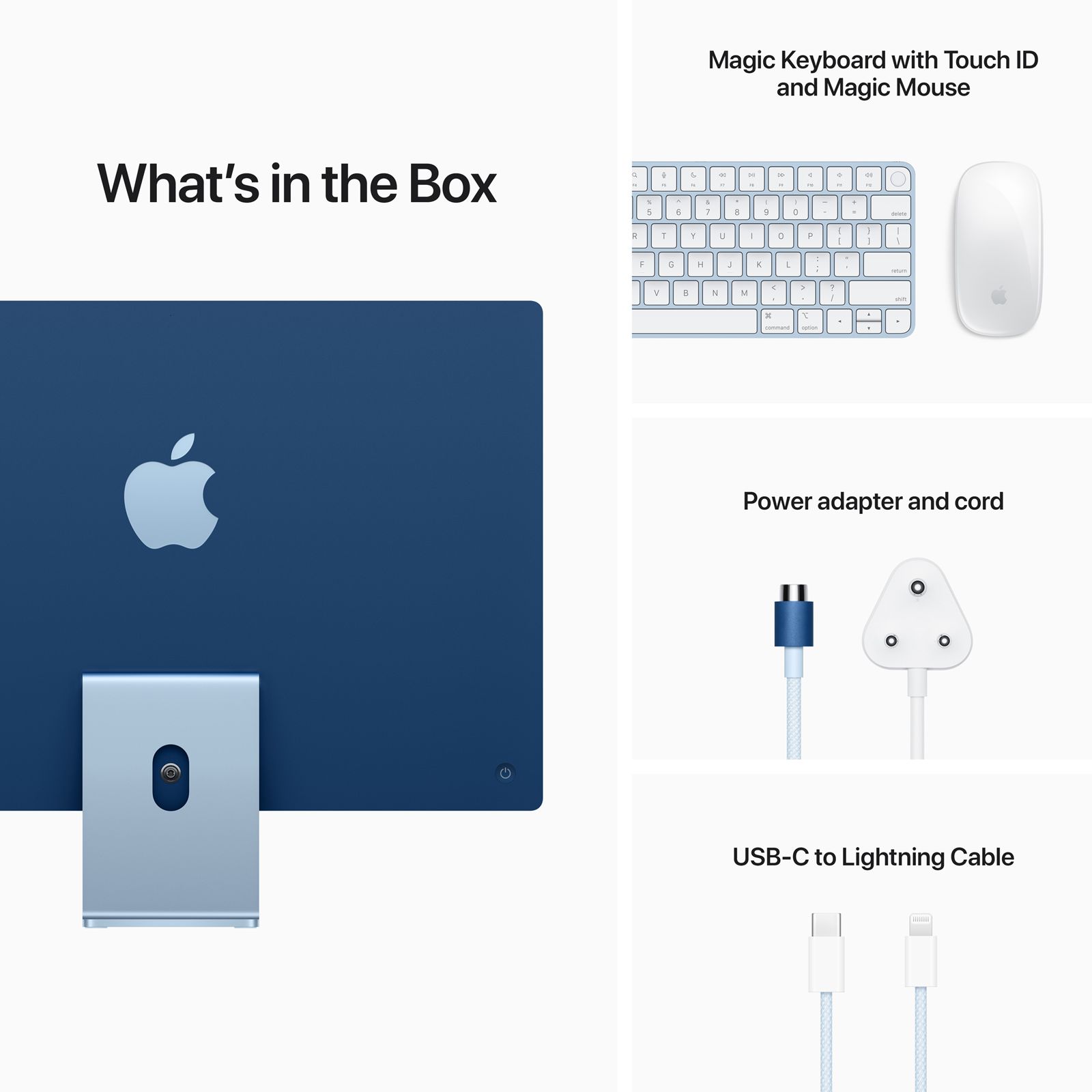 Apple iMac 24 Inch 4.5K Retina Display 2023 (M3 Chip, 8GB, 256GB, Apple, macOS, Blue)_5