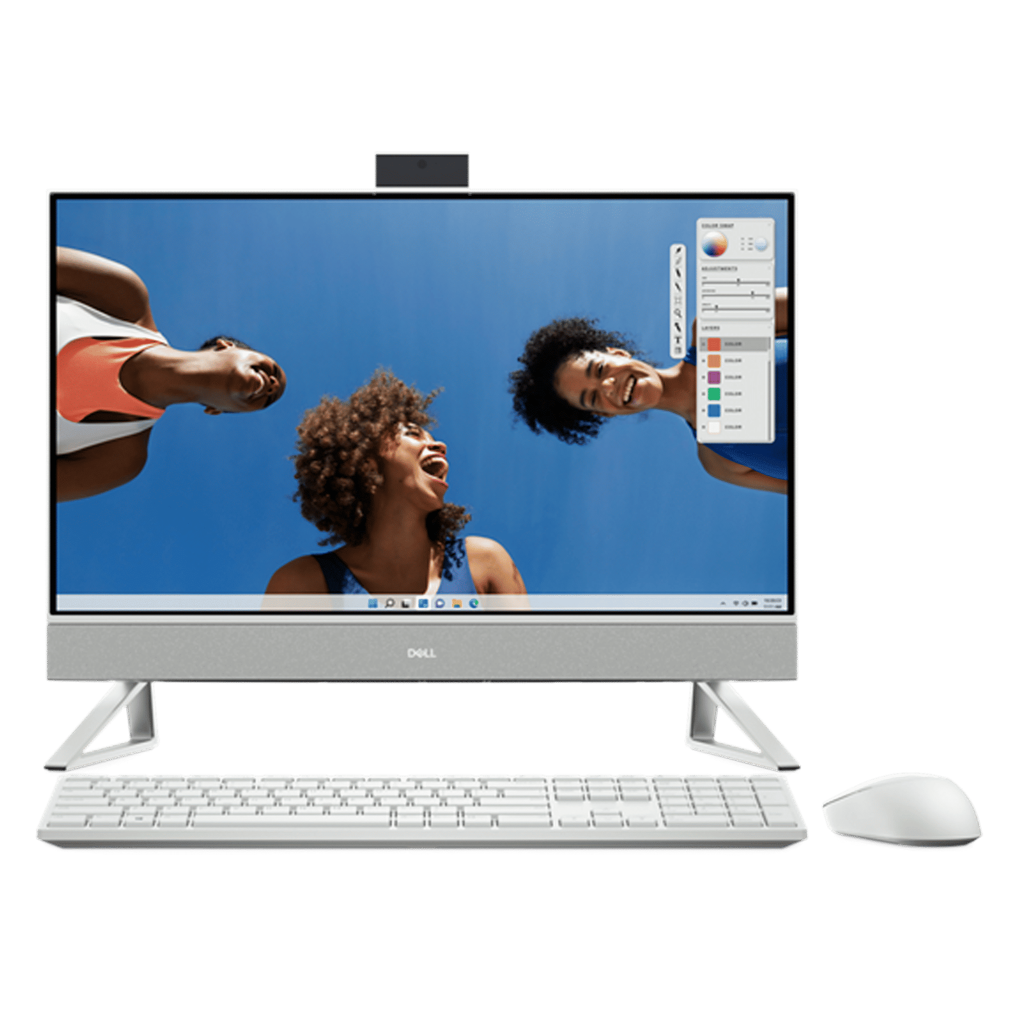 DELL Inspiron 23.8 5430 24 Inch Full HD IPS Display Intel Core i5 13th Gen Windows 11 Home Desktop (8GB, 512GB SSD, Intel Iris Xe)_1