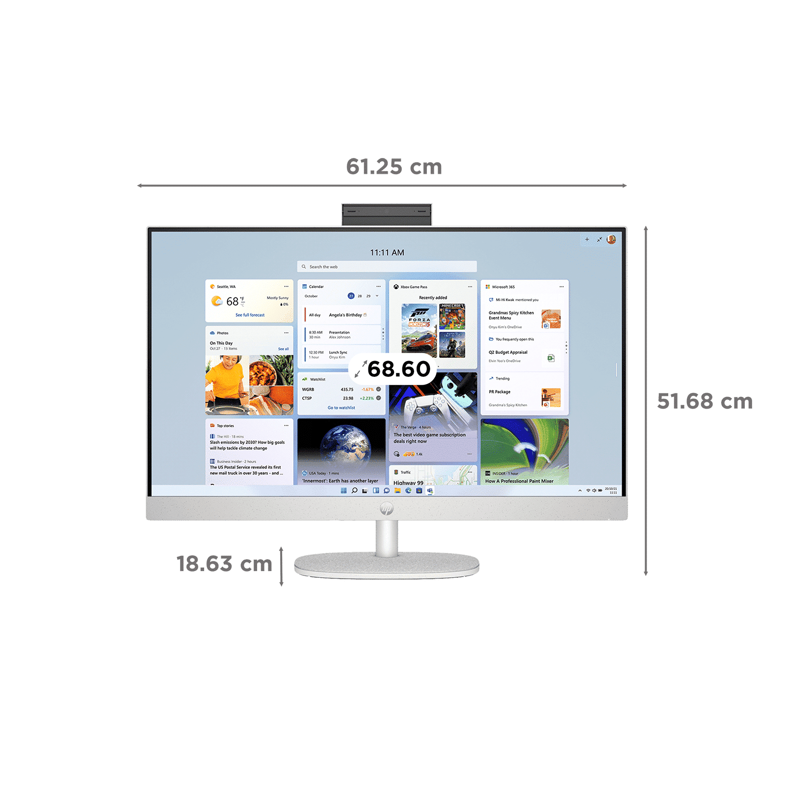 HP 27-cr1007in 27 Inch Full HD IPS Display Intel Core Ultra 7 Windows 11 Home Desktop (16GB, 1TB SSD, Intel Integrated) HP 27-cr1007in 27 Inch Full HD IPS Display Intel Core Ultra 7 Windows 11 Home Desktop (16GB, 1TB SSD, Intel Integrated)_2
